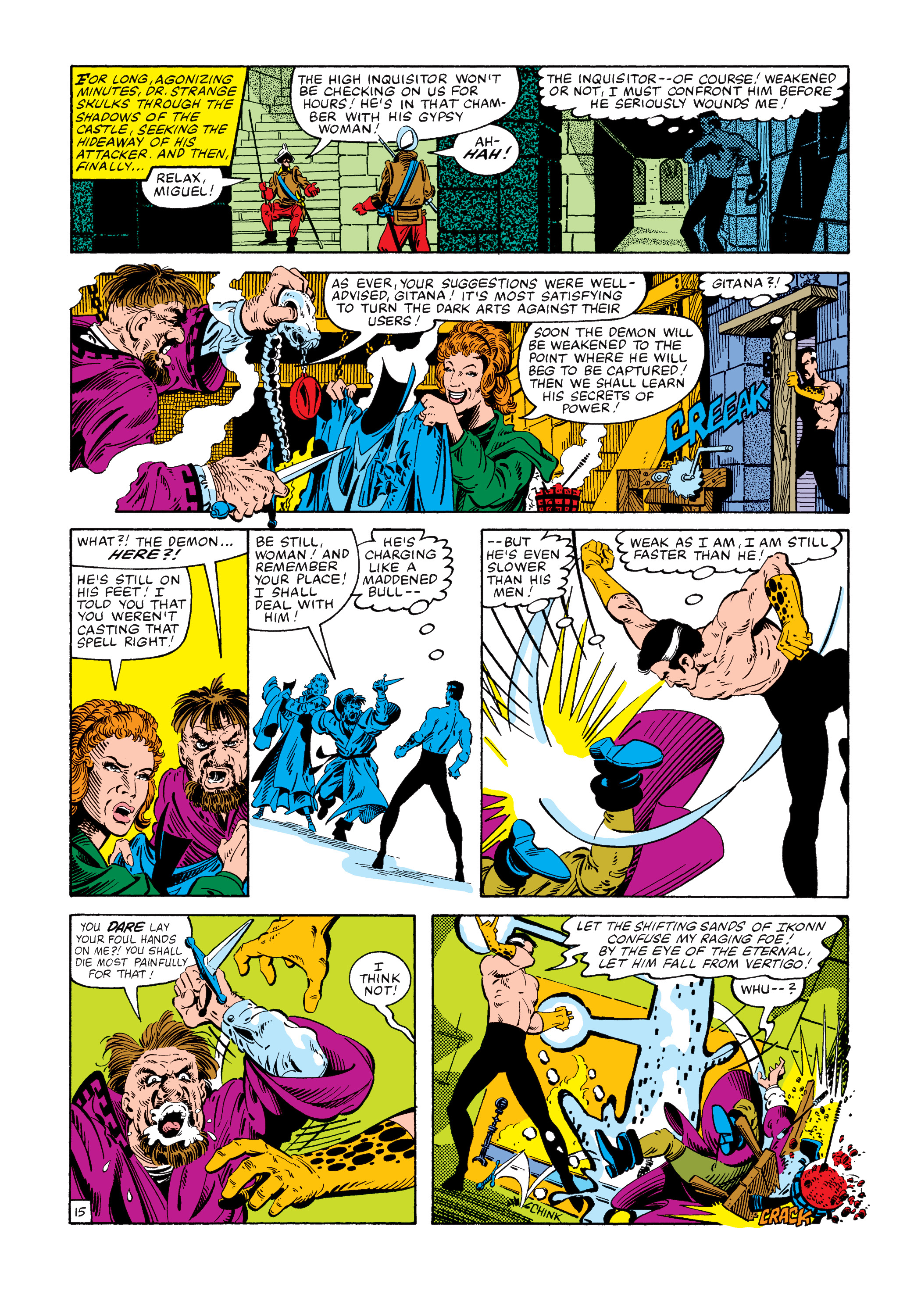 Read online Marvel Masterworks: Doctor Strange comic -  Issue # TPB 9 (Part 2) - 39