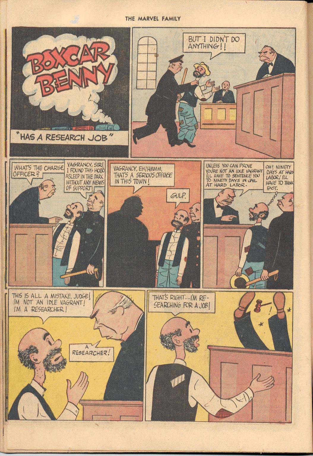 Read online The Marvel Family comic -  Issue #38 - 24