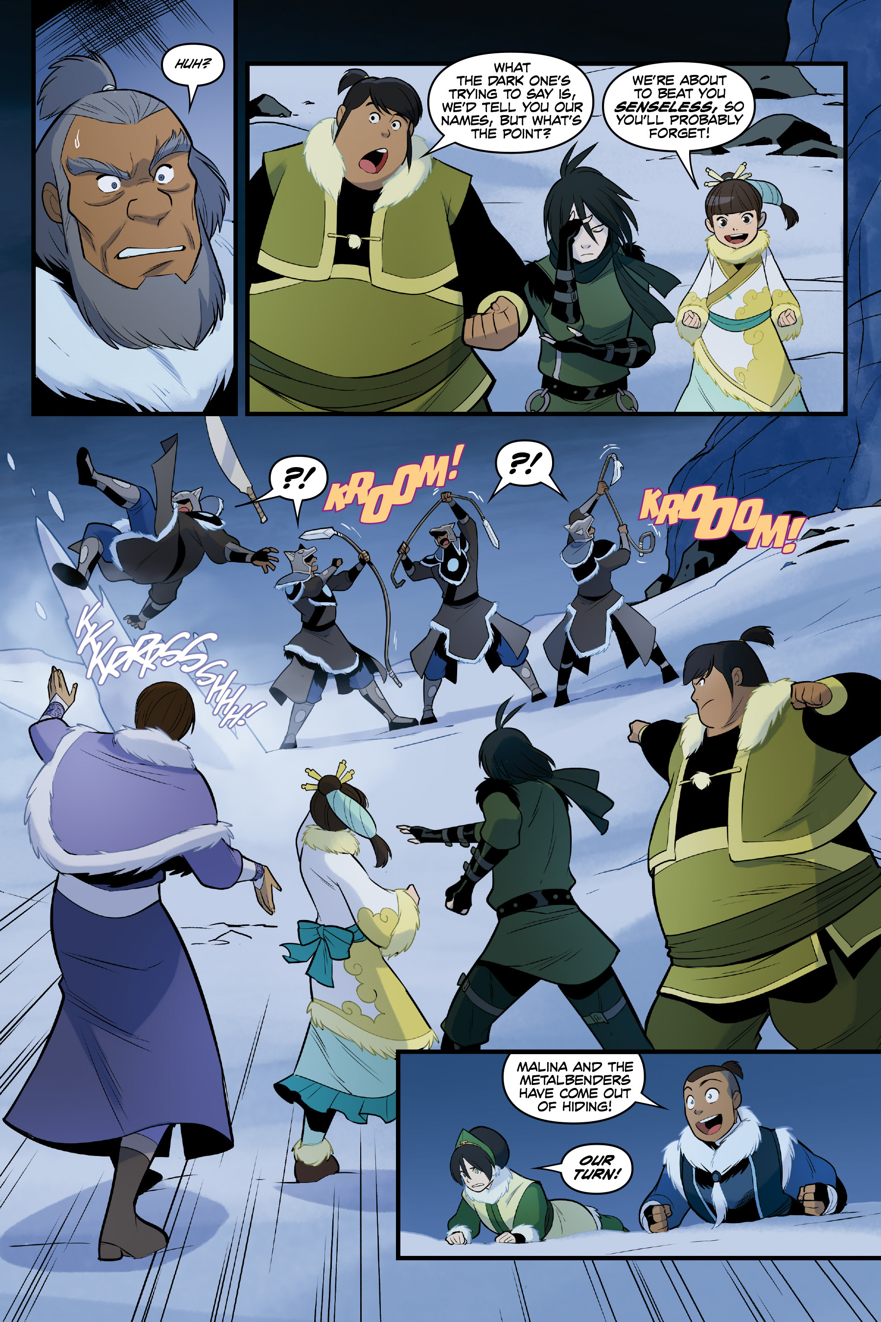Read online Nickelodeon Avatar: The Last Airbender - North and South comic -  Issue #3 - 55