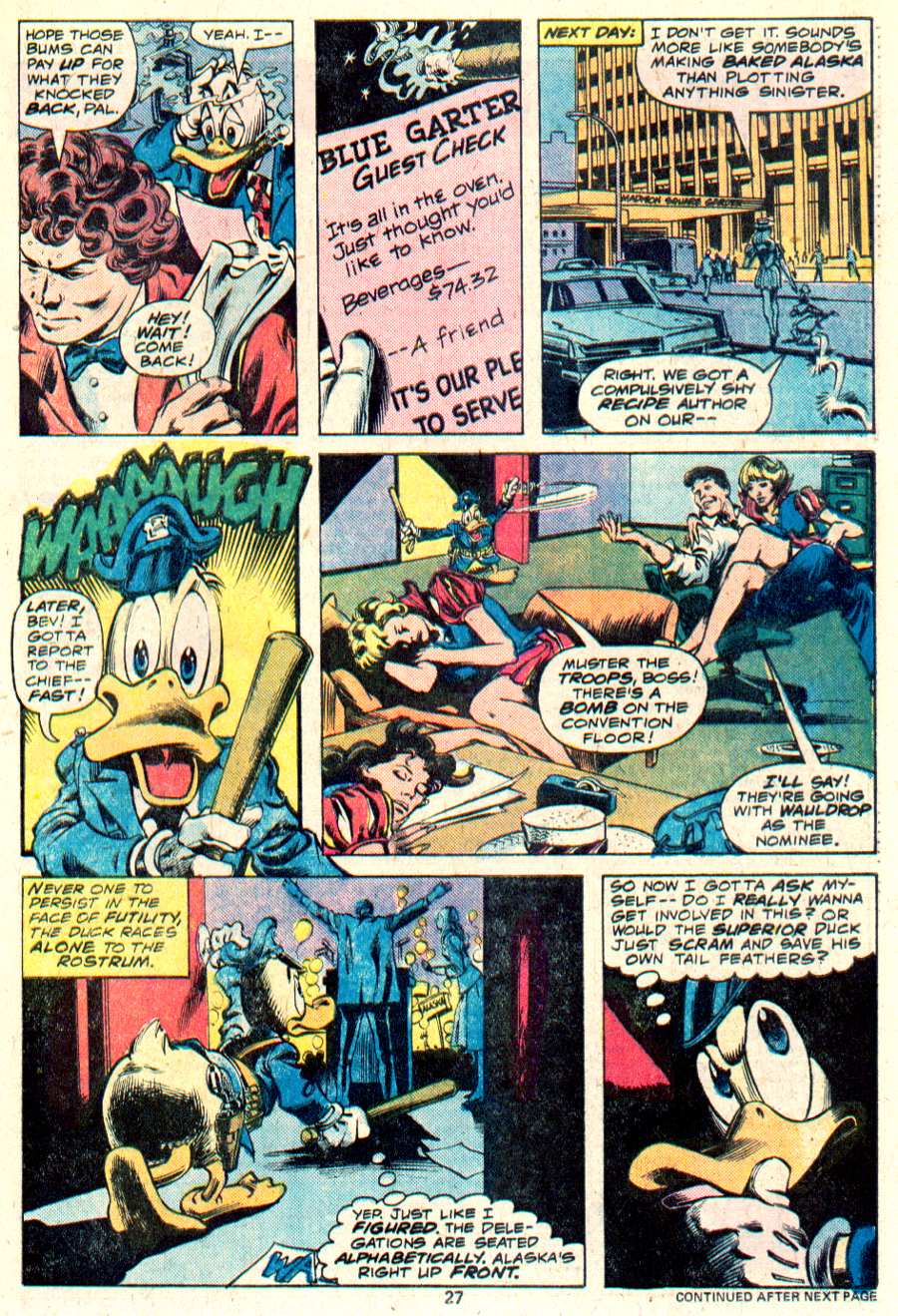 Read online Howard the Duck (1976) comic -  Issue #7 - 16