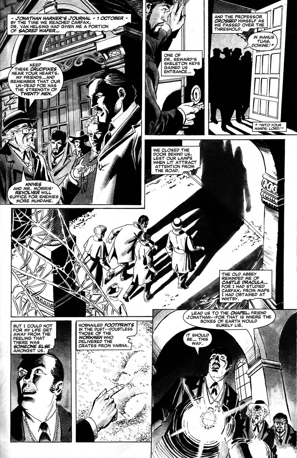 Read online Stoker's Dracula comic -  Issue #3 - 31