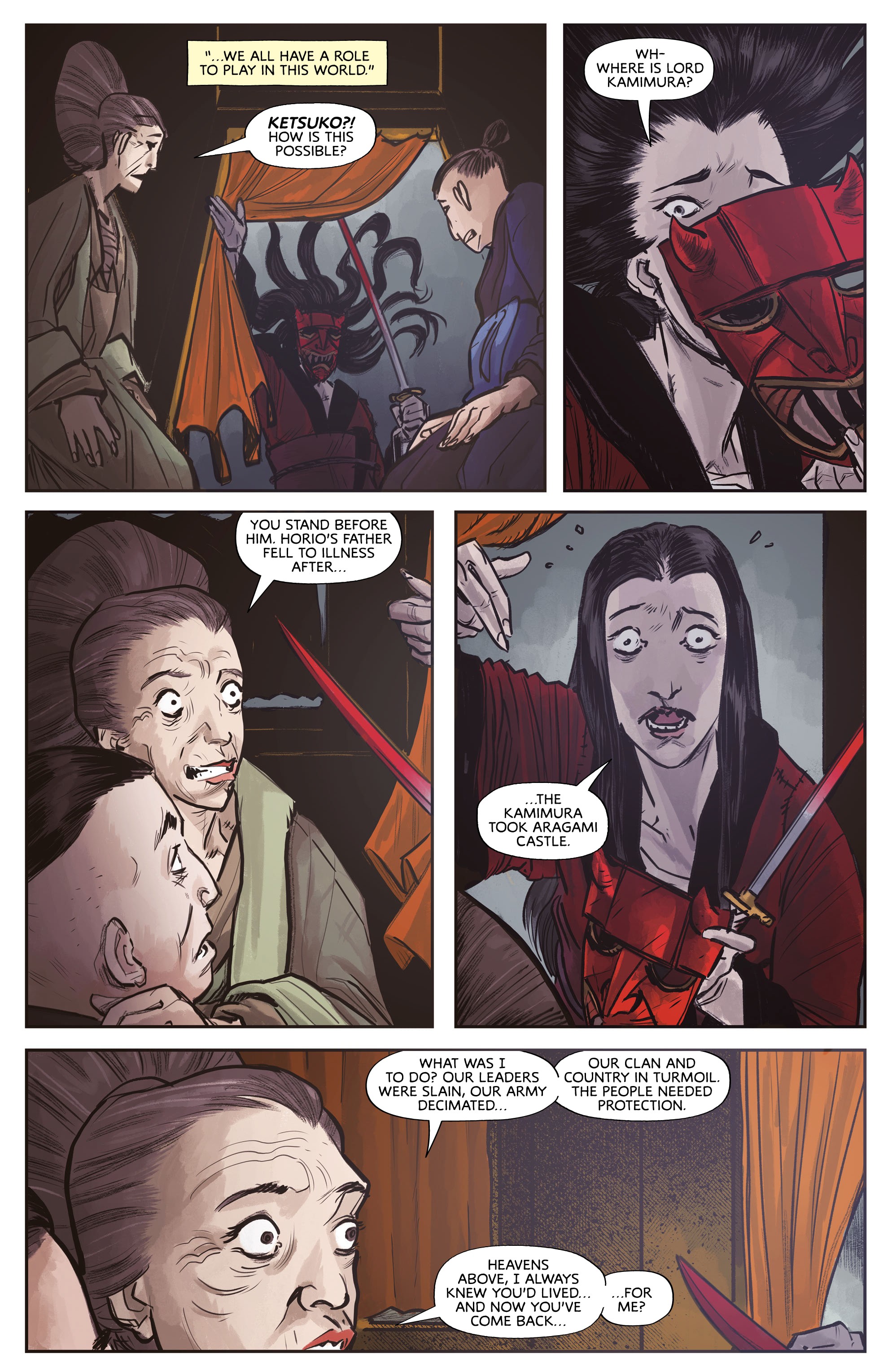 Read online The Devil's Red Bride comic -  Issue #4 - 13