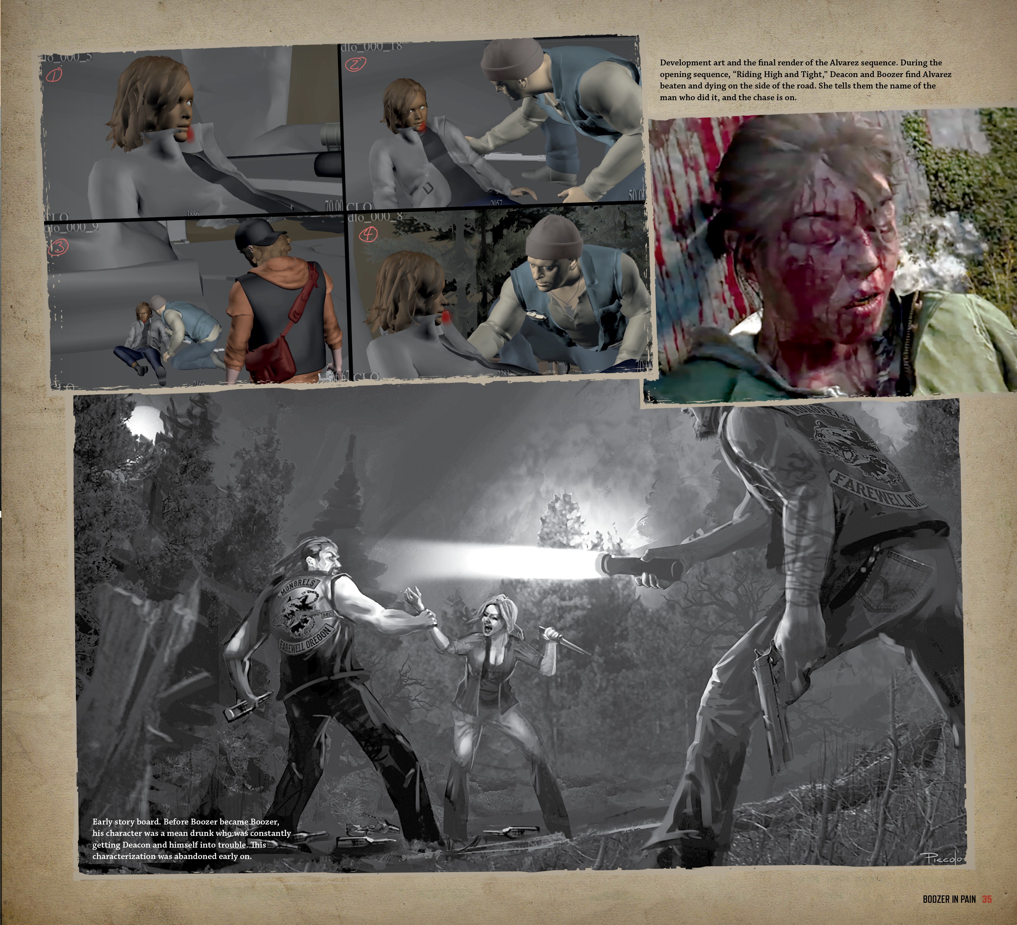 Read online The Art of Days Gone comic -  Issue # TPB (Part 1) - 34