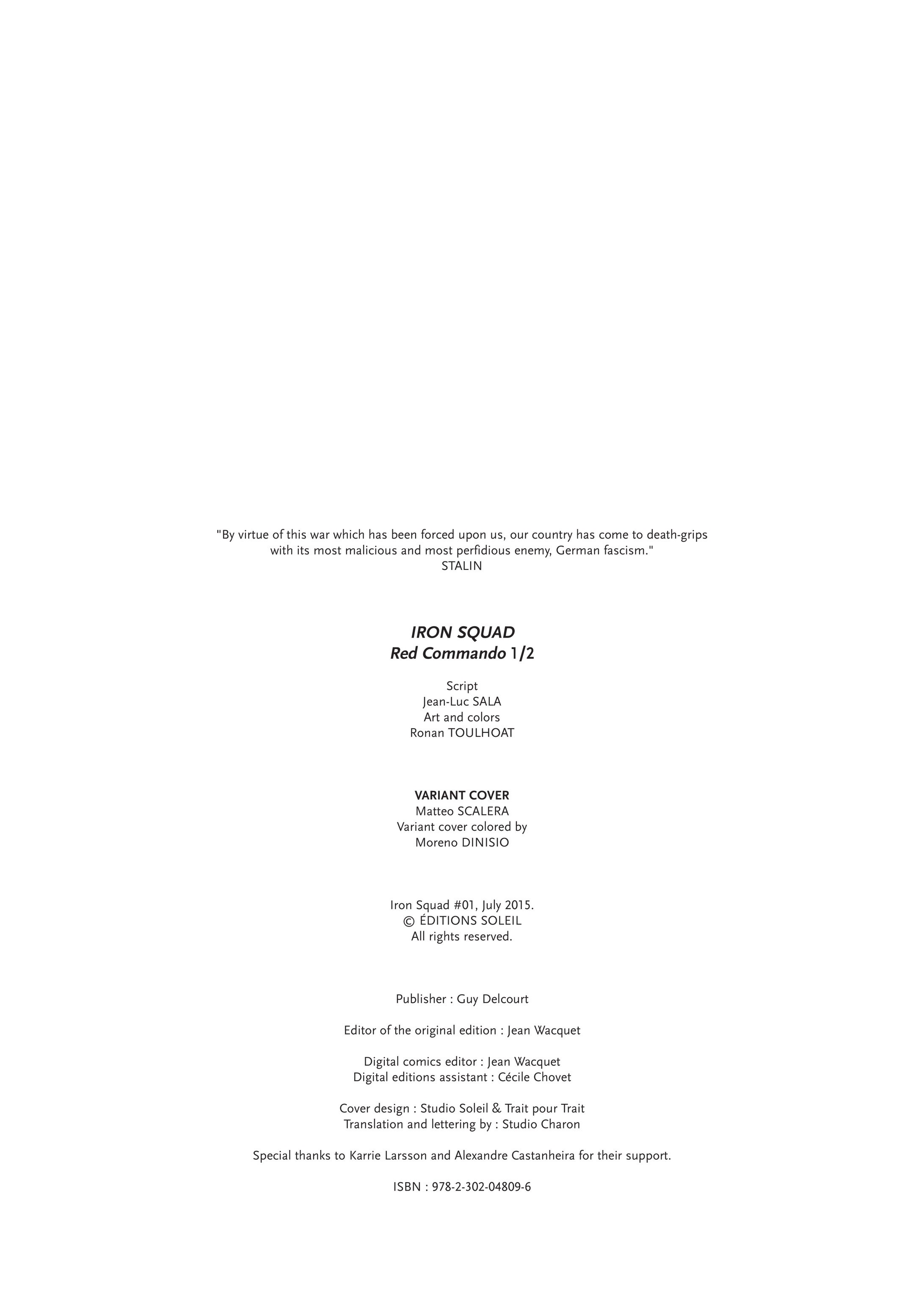 Read online Iron Squad comic -  Issue #1 - 3