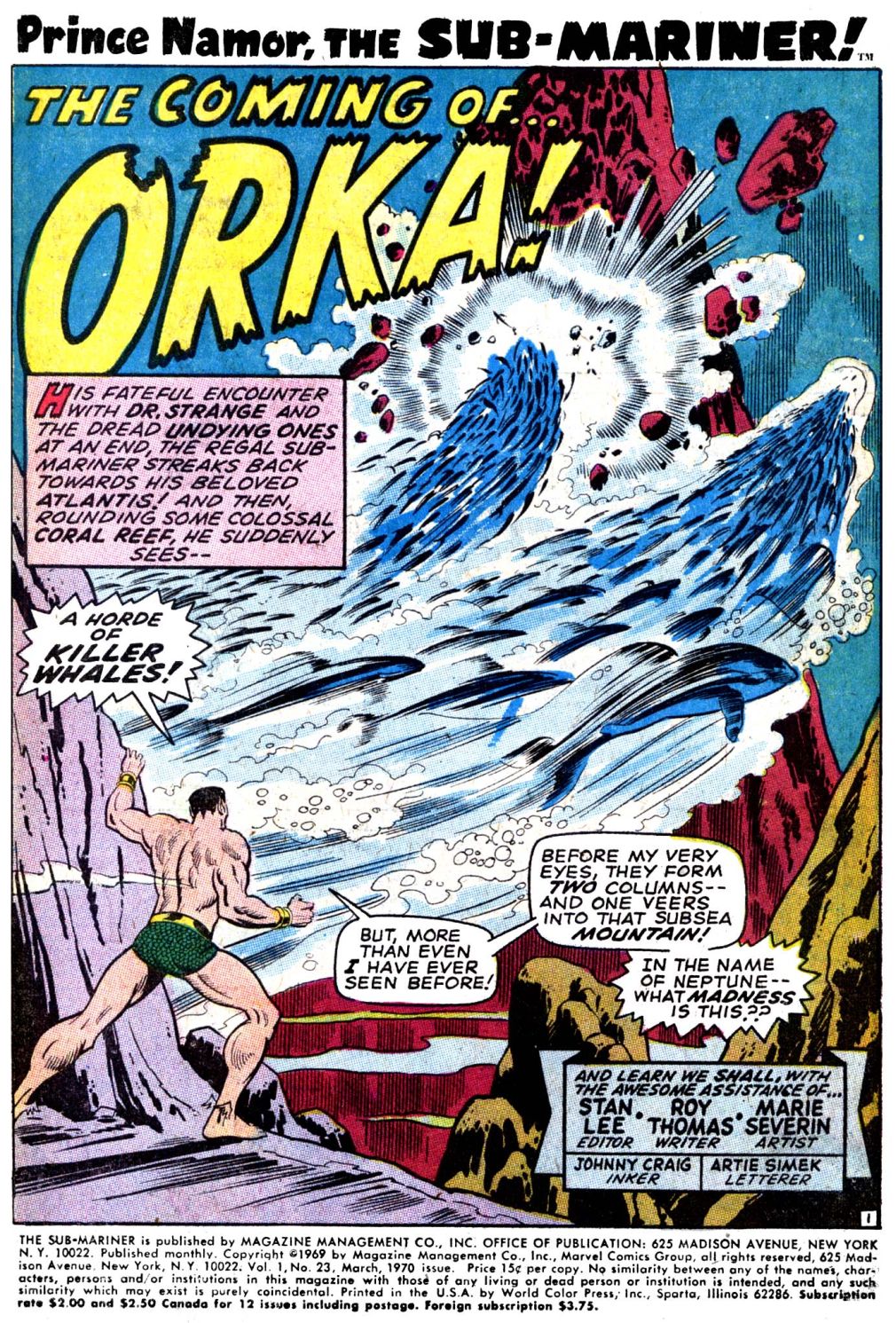 Read online The Sub-Mariner comic -  Issue #23 - 3