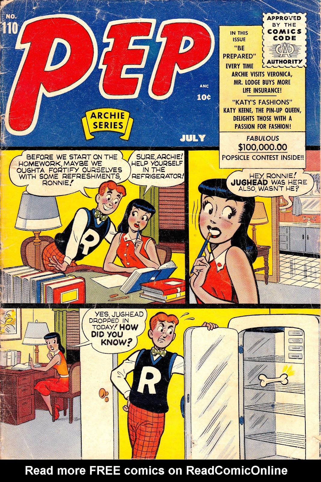 Pep Comics issue 110 - Page 1