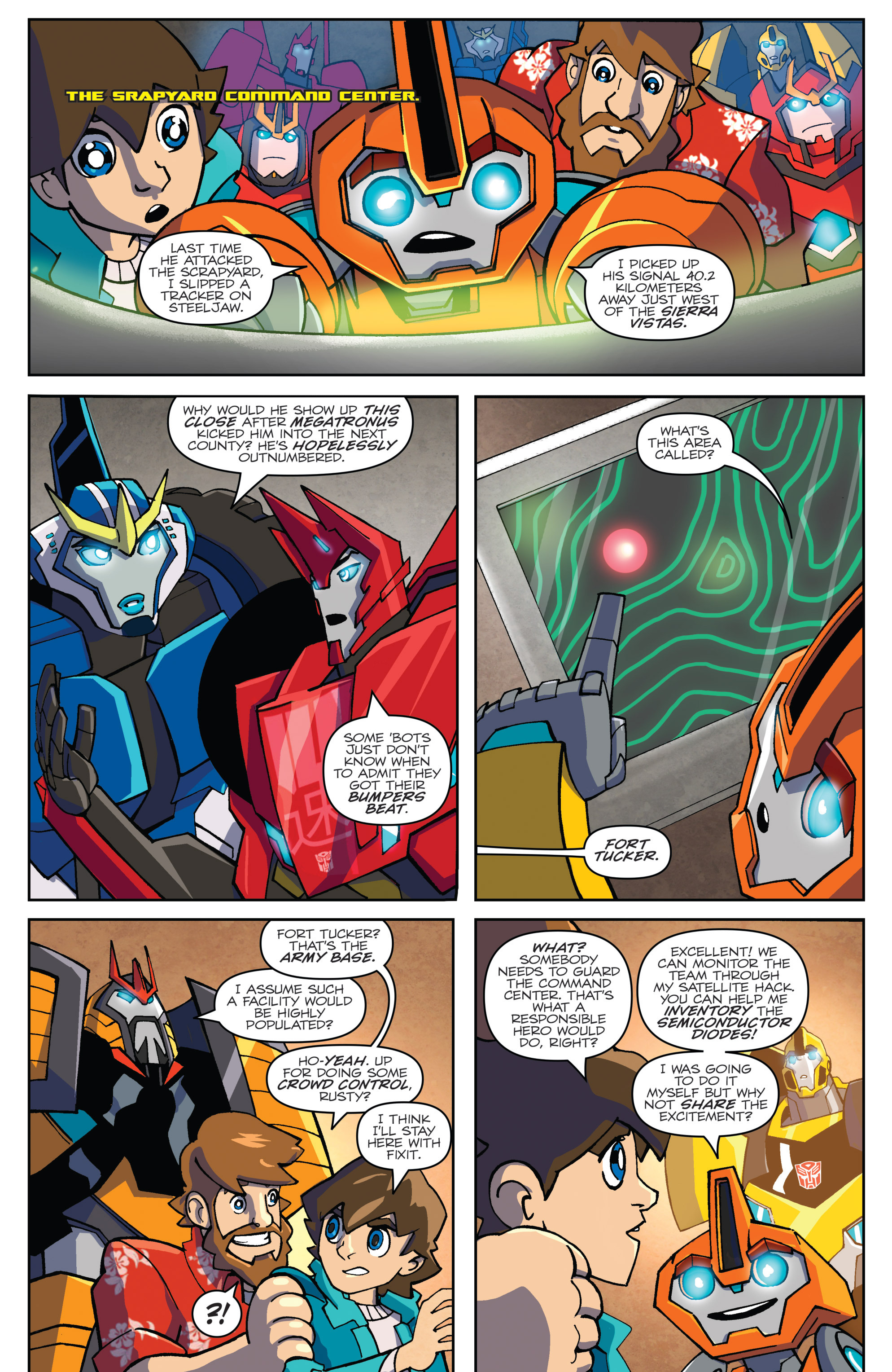 Read online Transformers: Robots In Disguise (2015) comic -  Issue #5 - 15