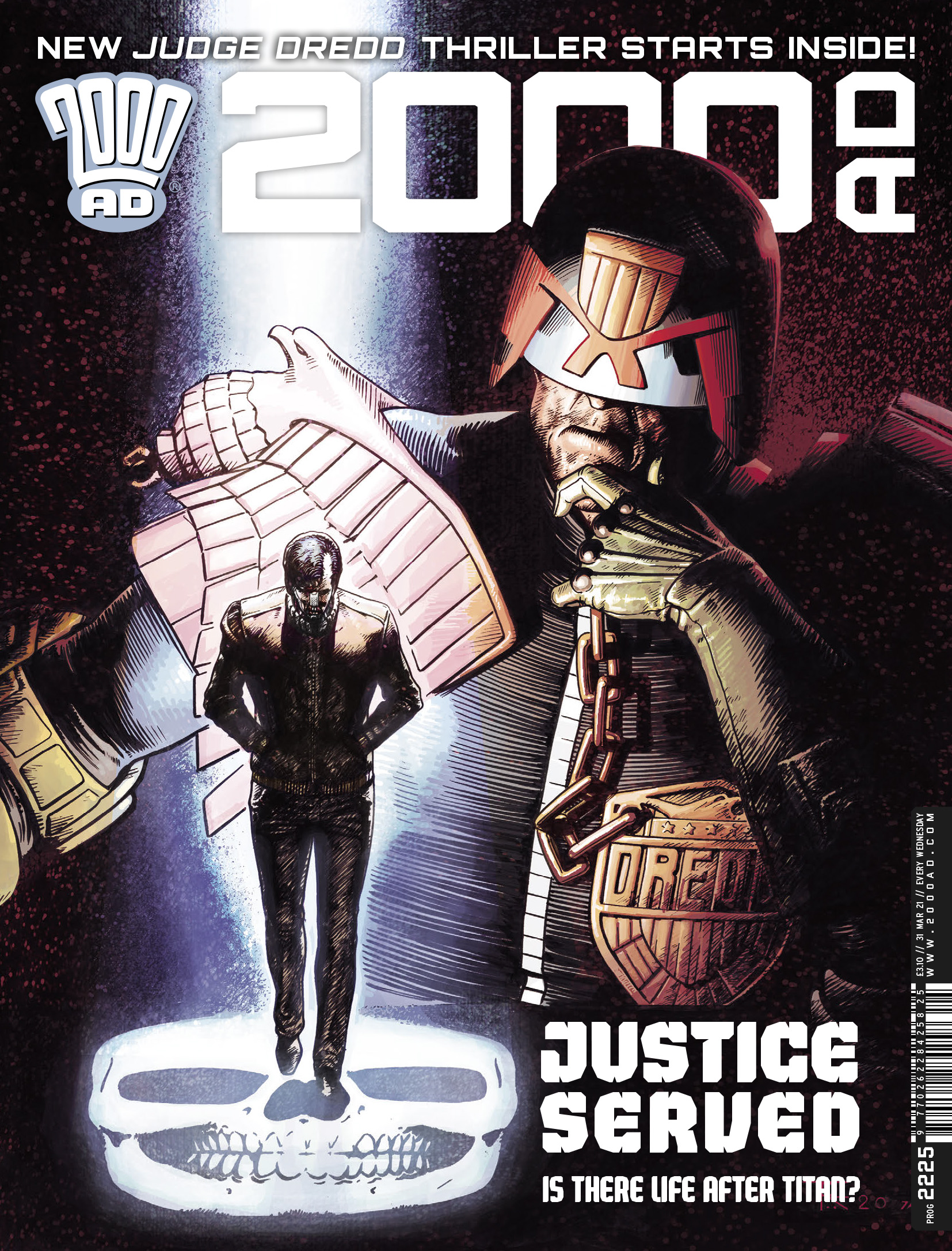 Read online 2000 AD comic -  Issue #2225 - 1