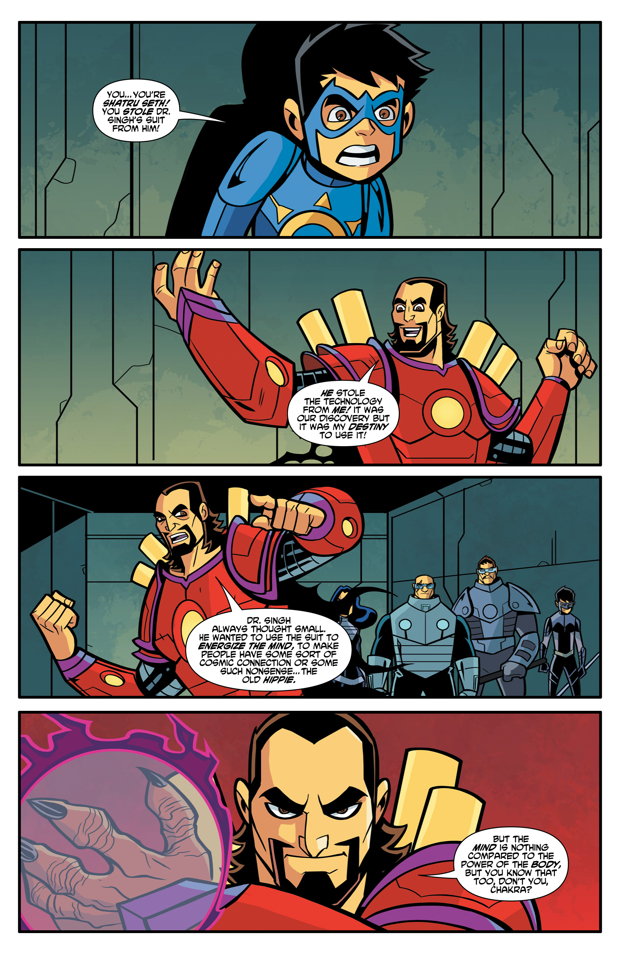 Read online Chakra the Invincible comic -  Issue #7 - 5