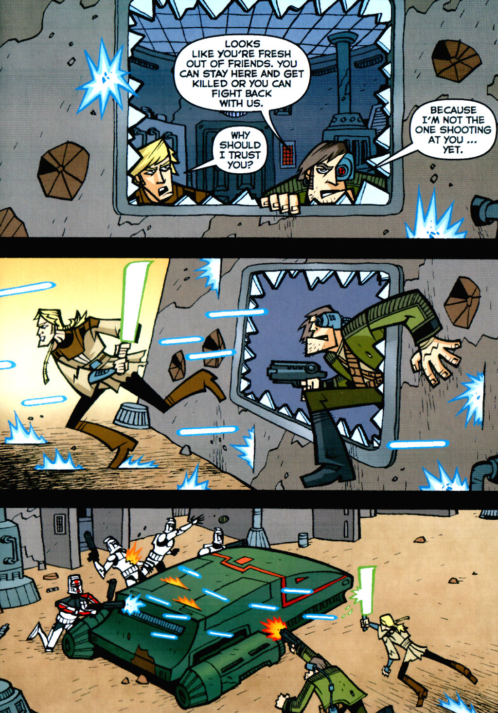 Read online Star Wars: Clone Wars Adventures comic -  Issue # TPB 5 - 87