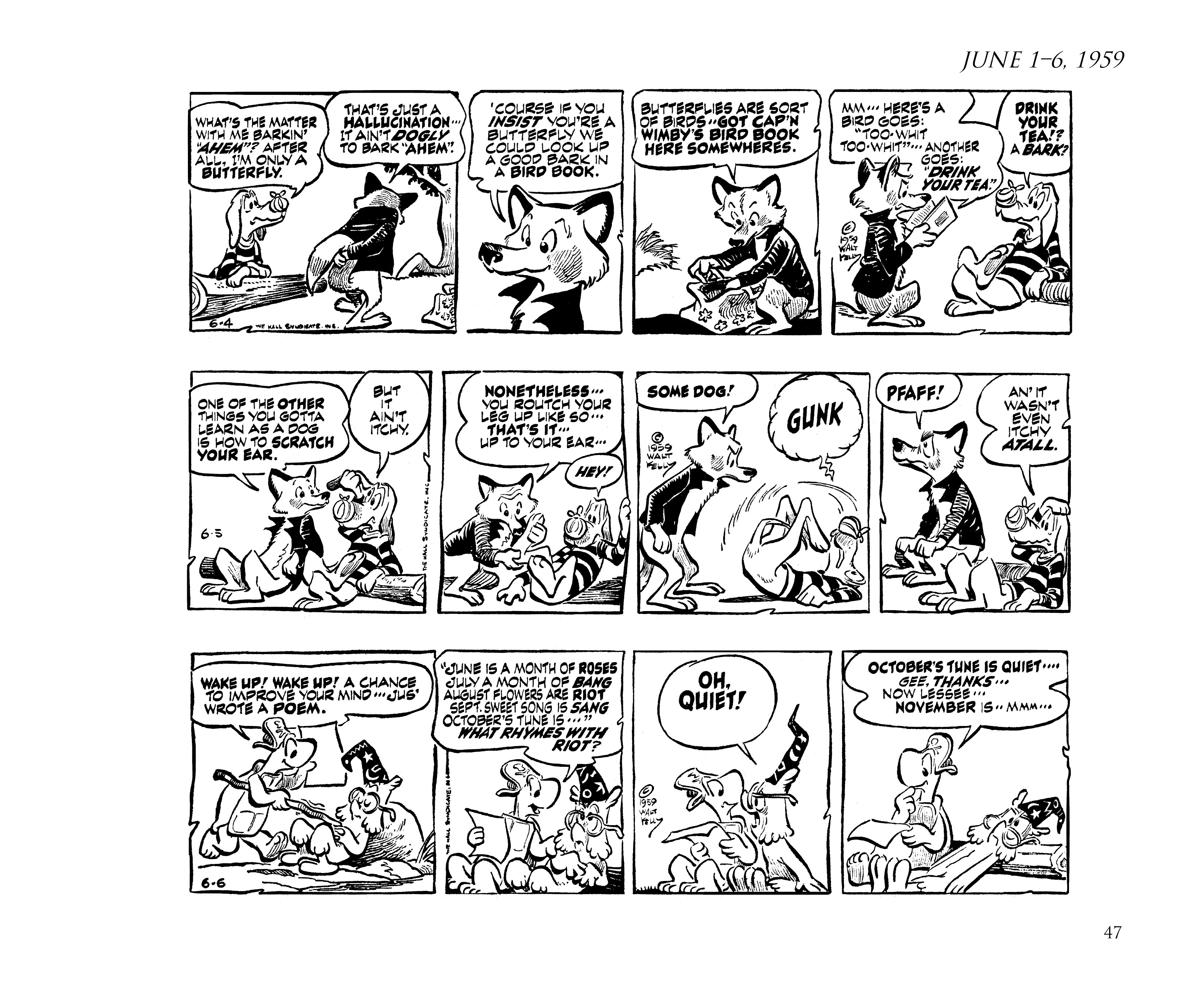 Read online Pogo by Walt Kelly: The Complete Syndicated Comic Strips comic -  Issue # TPB 6 (Part 1) - 57