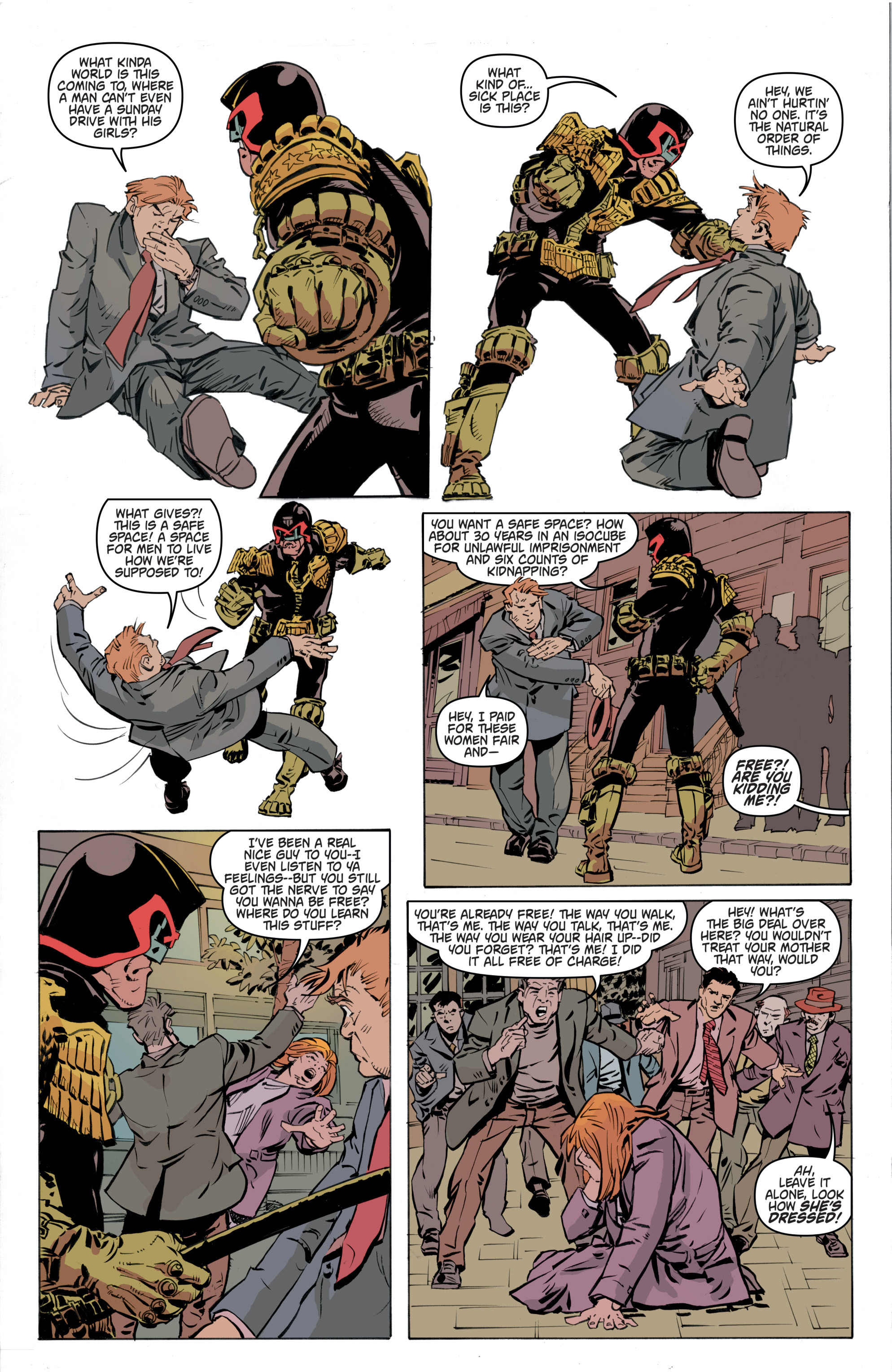 Read online Judge Dredd (2015) comic -  Issue #6 - 6