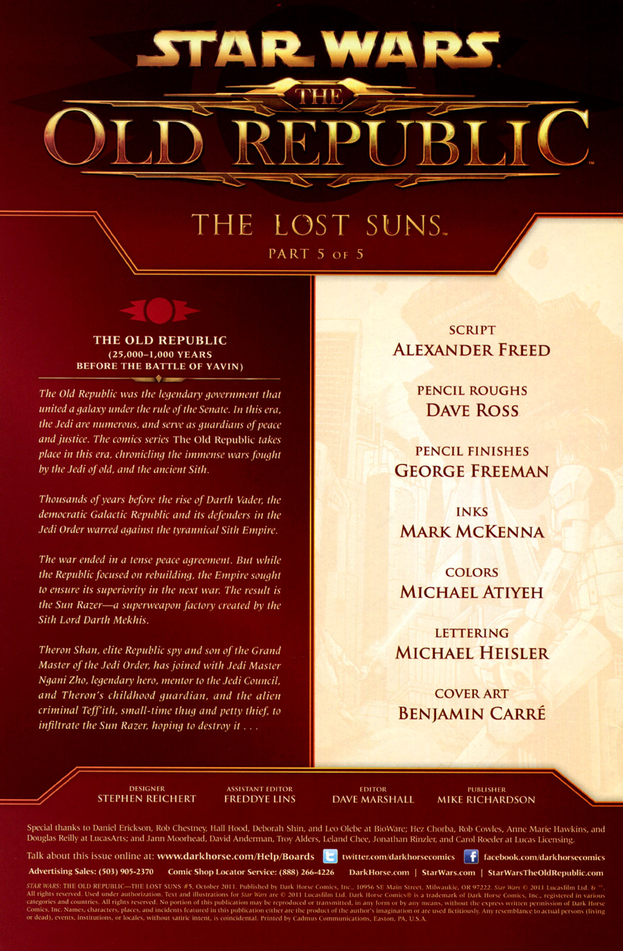 Read online Star Wars: The Old Republic - The Lost Suns comic -  Issue #5 - 2