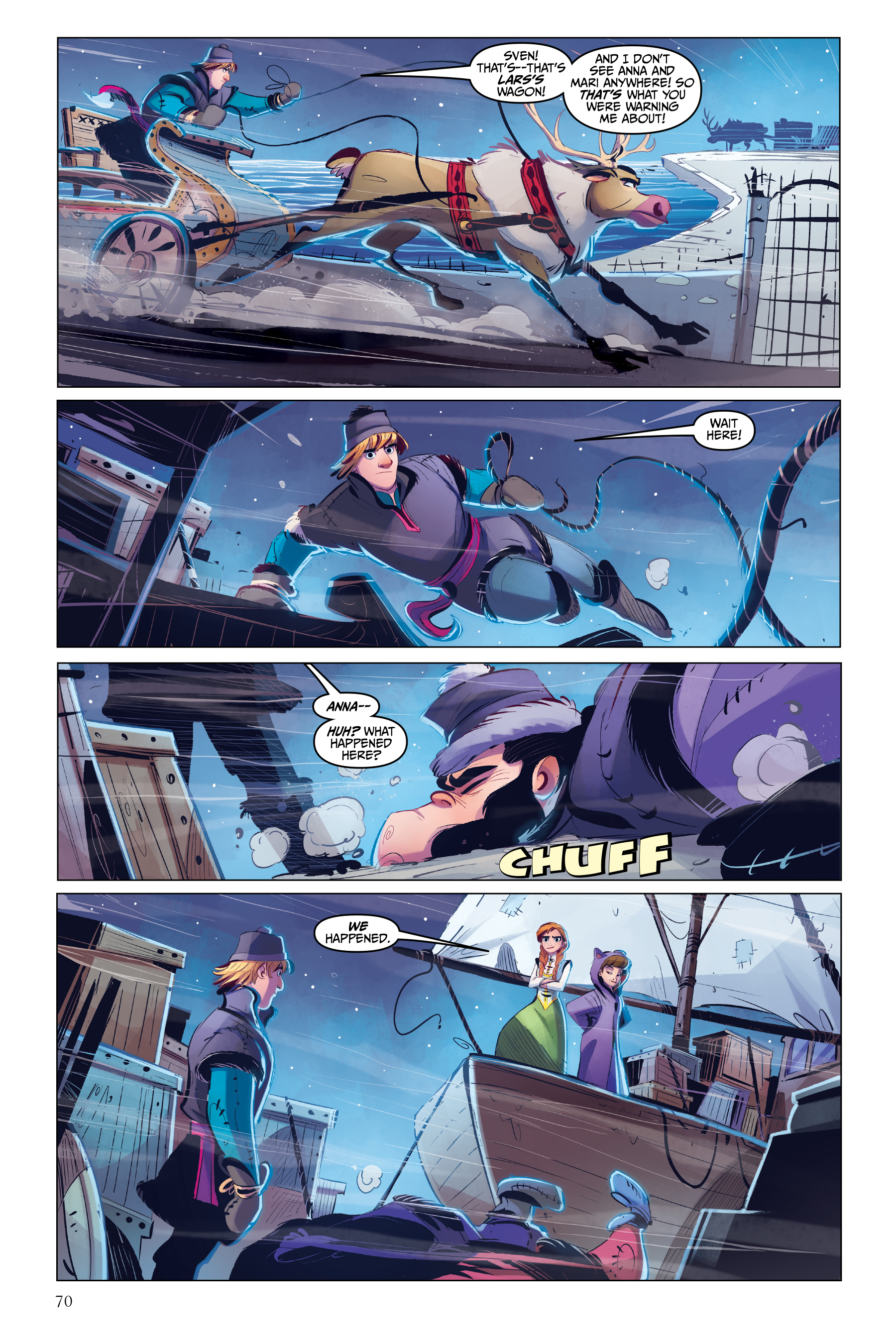 Read online Disney Frozen: Breaking Boundaries comic -  Issue # _TPB - 70