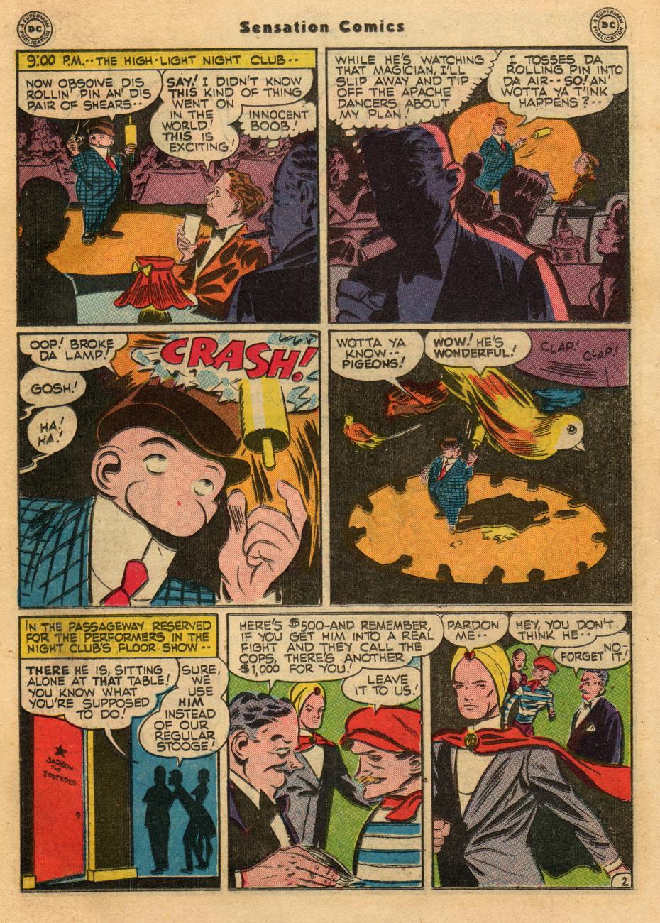 Read online Sensation (Mystery) Comics comic -  Issue #61 - 26