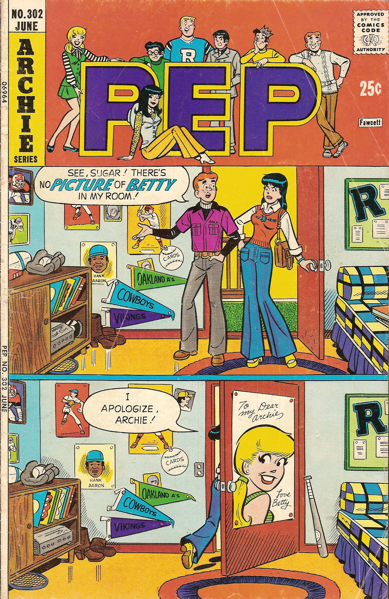 Read online Pep Comics comic -  Issue #302 - 1