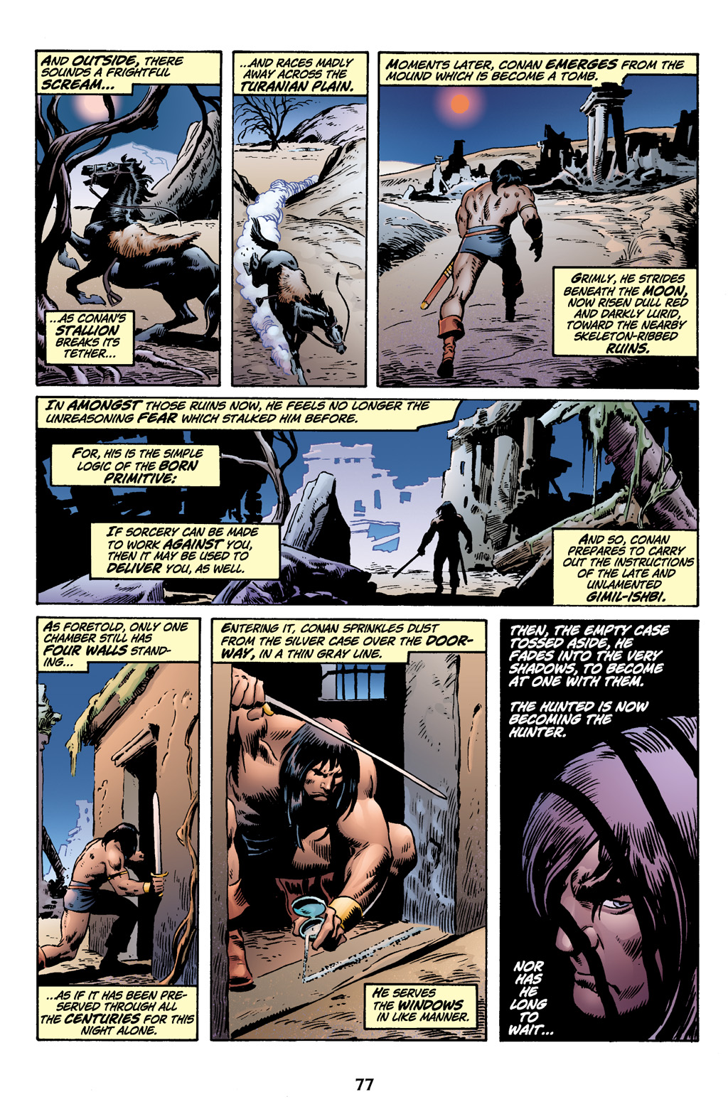 Read online The Chronicles of Conan comic -  Issue # TPB 6 (Part 1) - 76