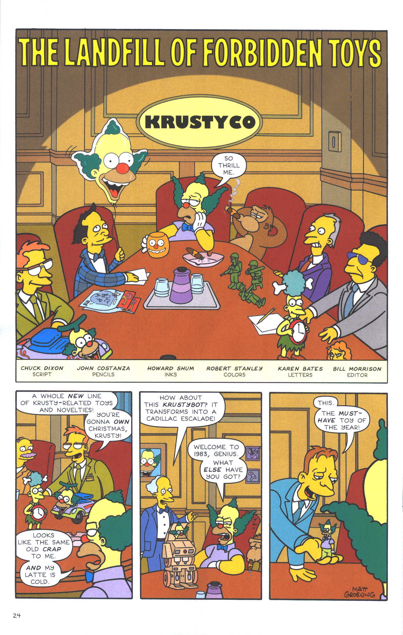 Read online The Simpsons Winter Wingding comic -  Issue #4 - 26