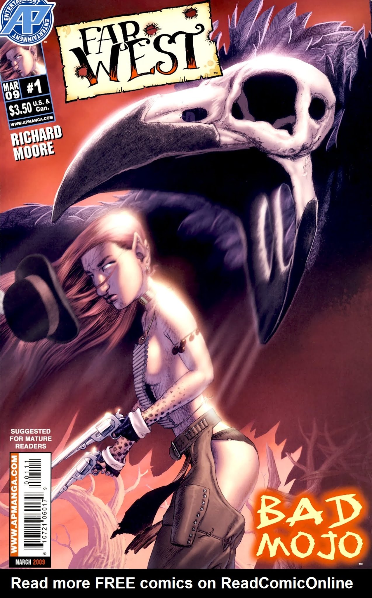 Read online Far West: Bad Mojo comic -  Issue #1 - 1