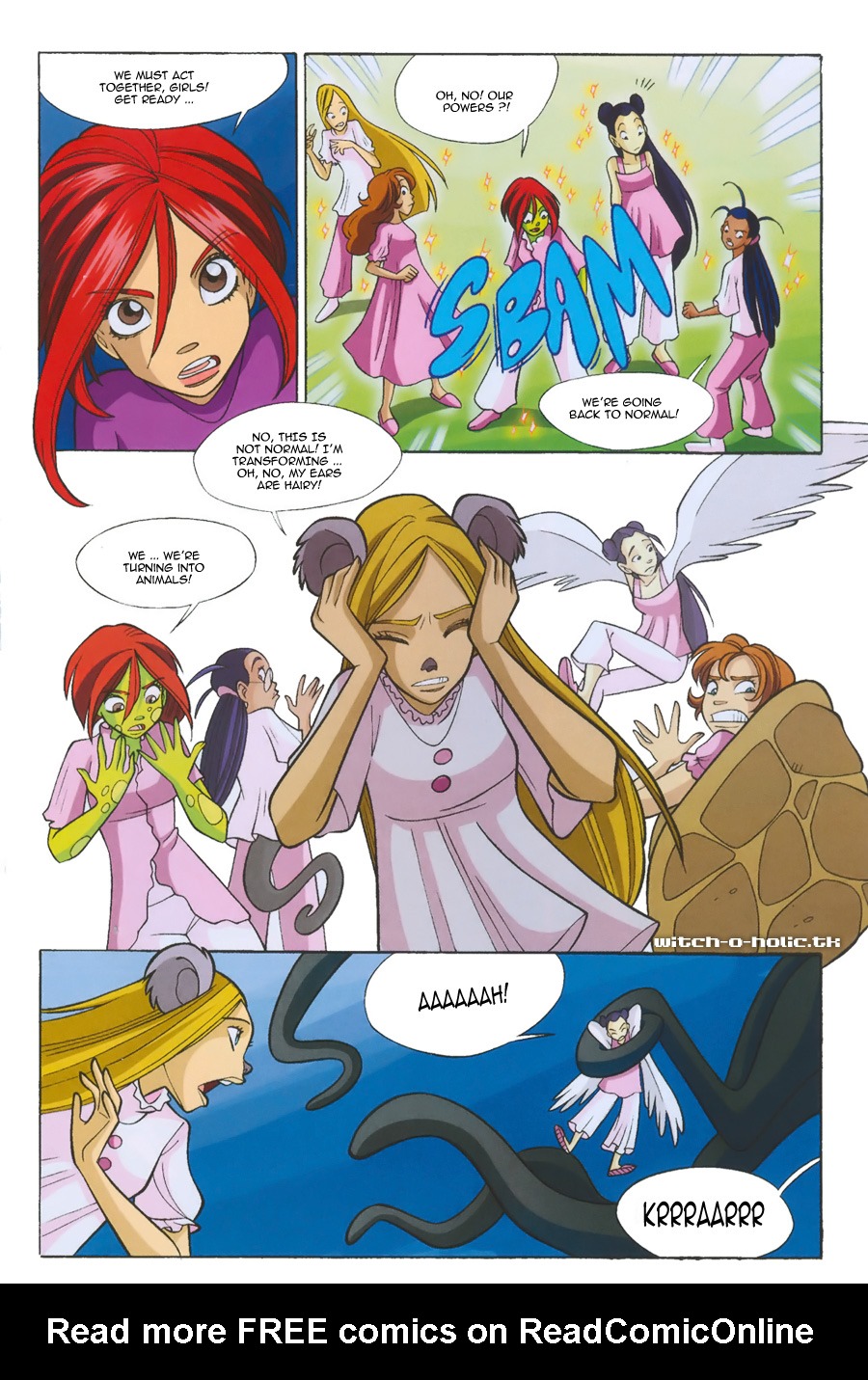 Read online W.i.t.c.h. comic -  Issue #135 - 25