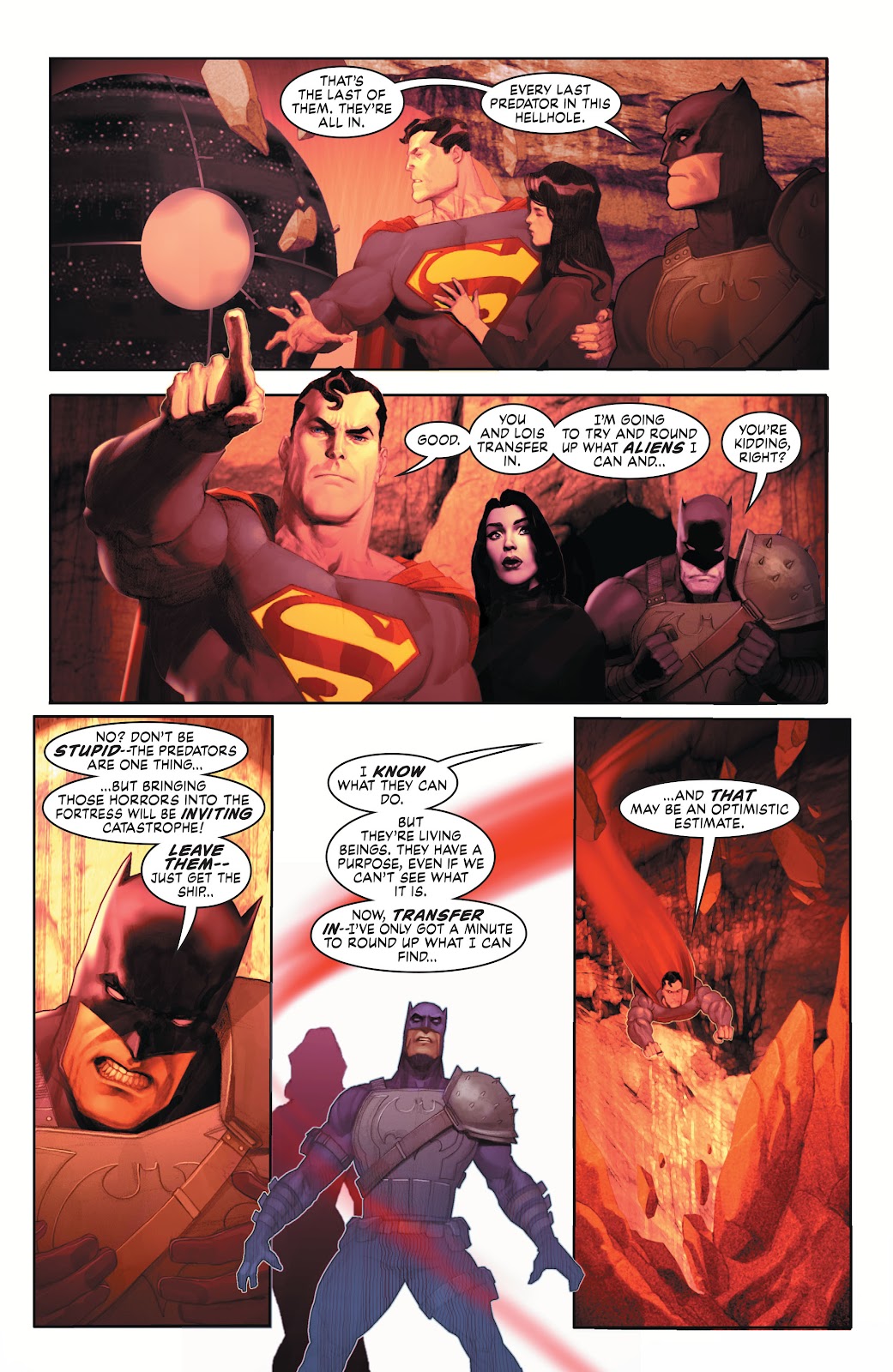 Superman and Batman Vs. Aliens and Predator issue 2 - Page 10