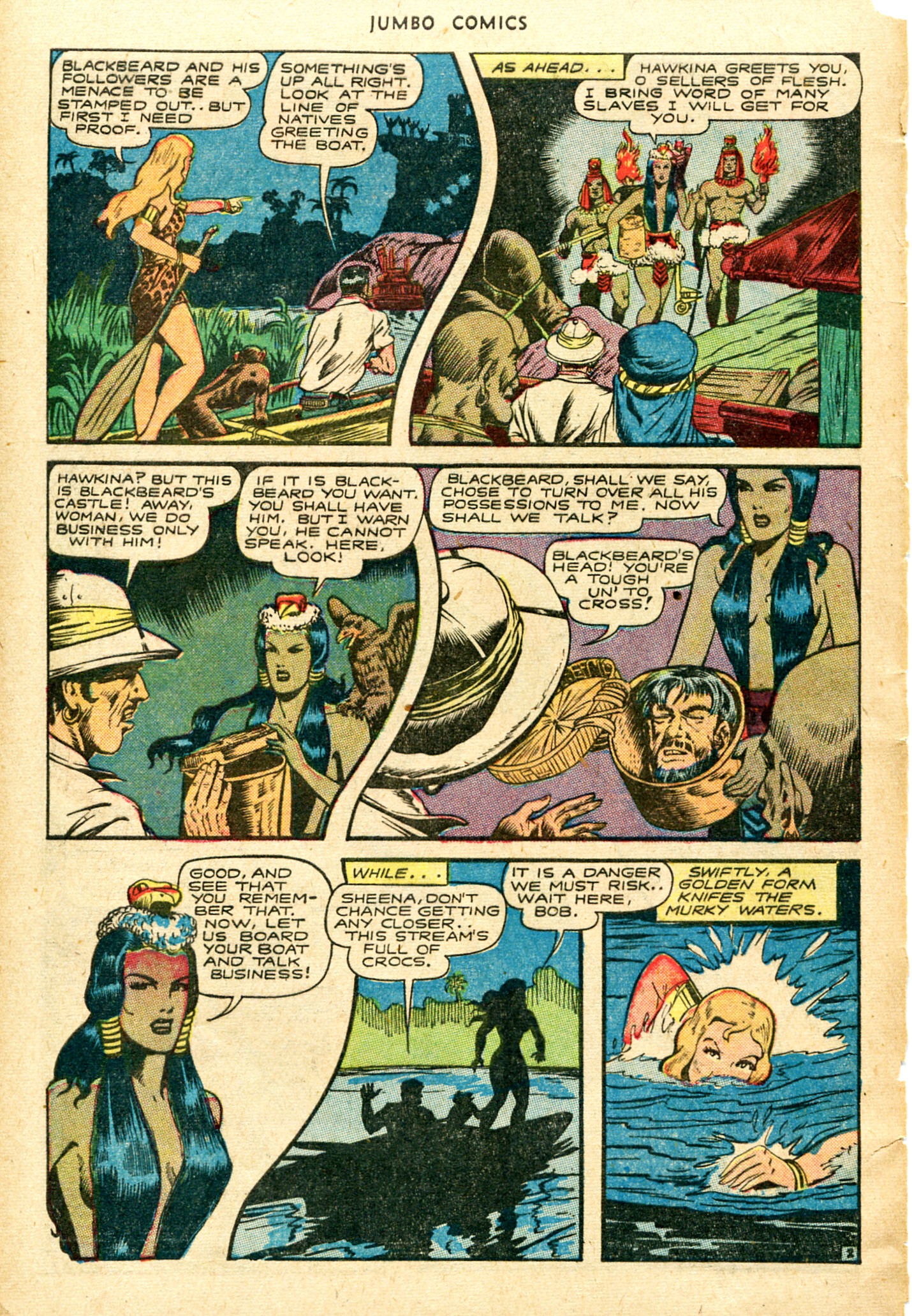 Read online Jumbo Comics comic -  Issue #79 - 4
