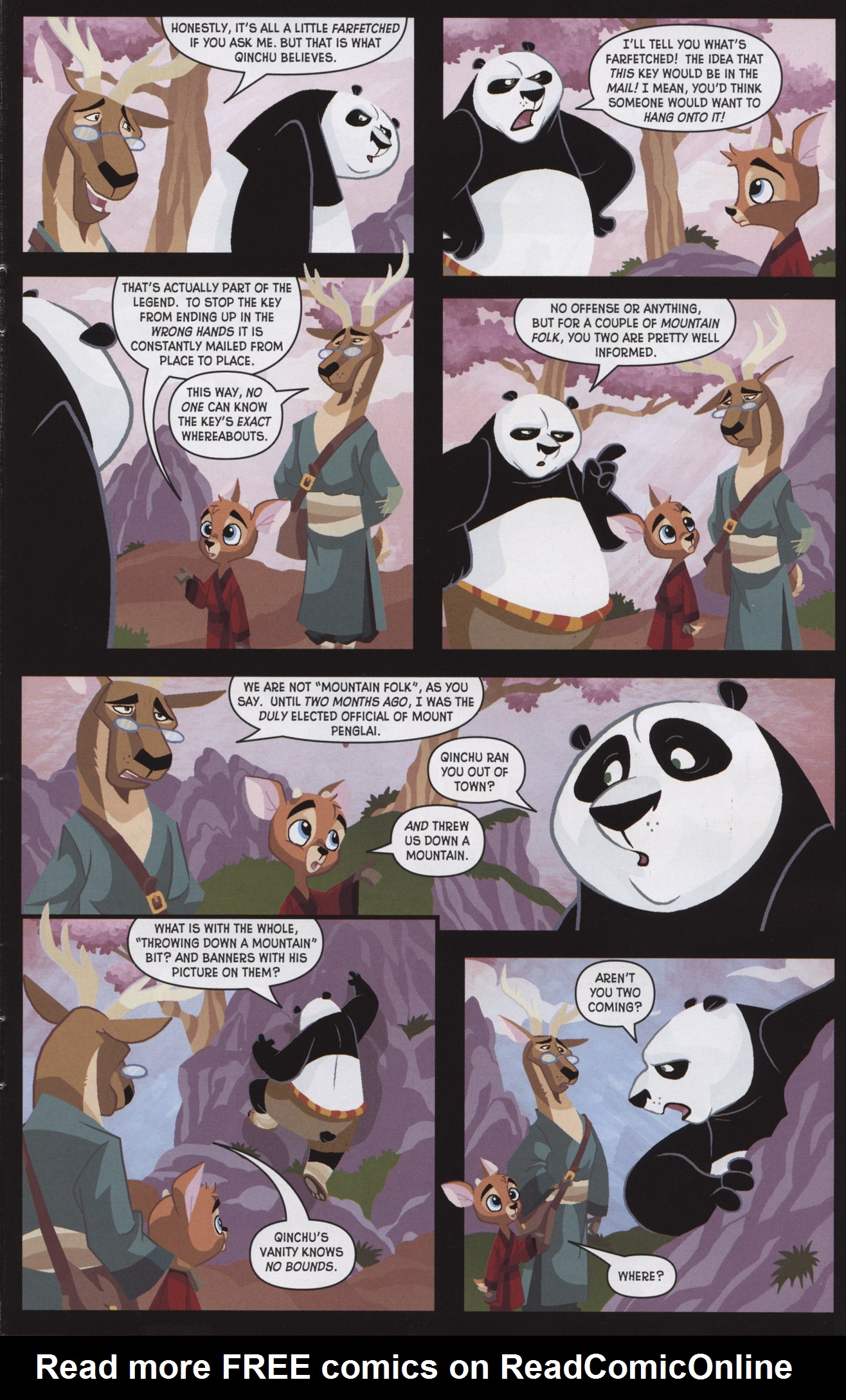 Read online Kung Fu Panda comic -  Issue #2 - 17