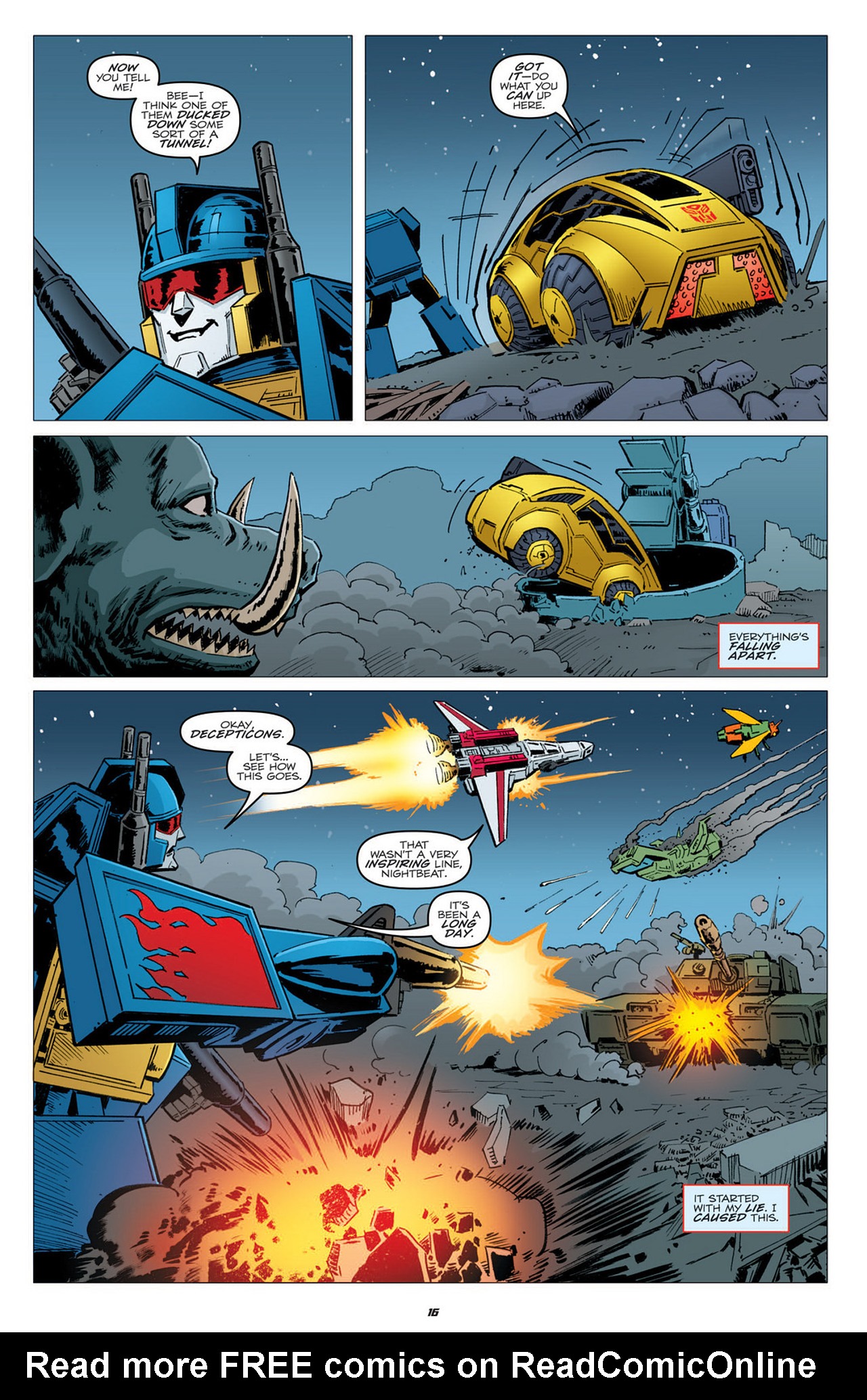 Read online The Transformers Spotlight: Thundercracker comic -  Issue # Full - 19