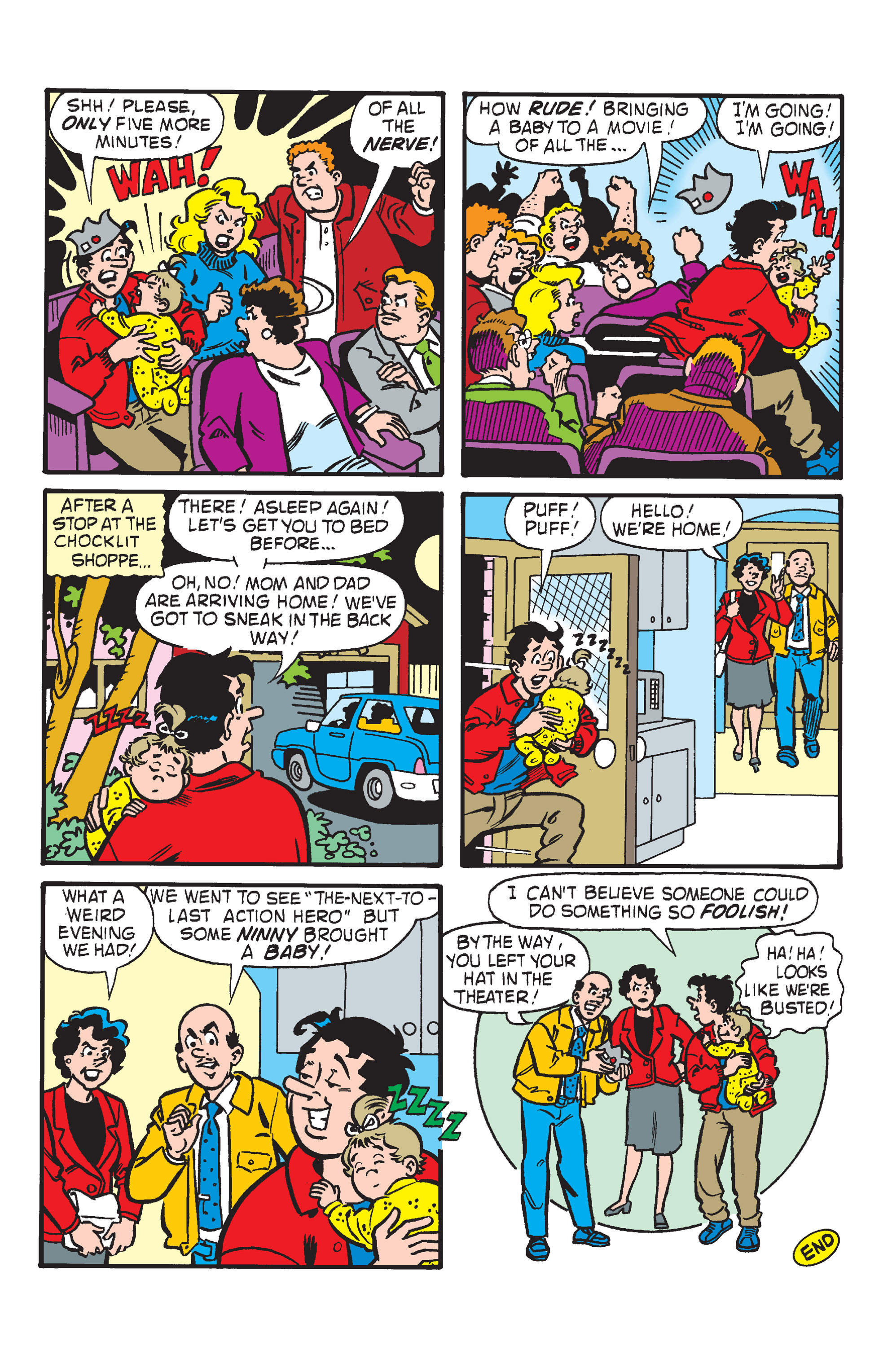 Read online B&V Friends Adventures In Babysitting comic -  Issue # TPB - 17
