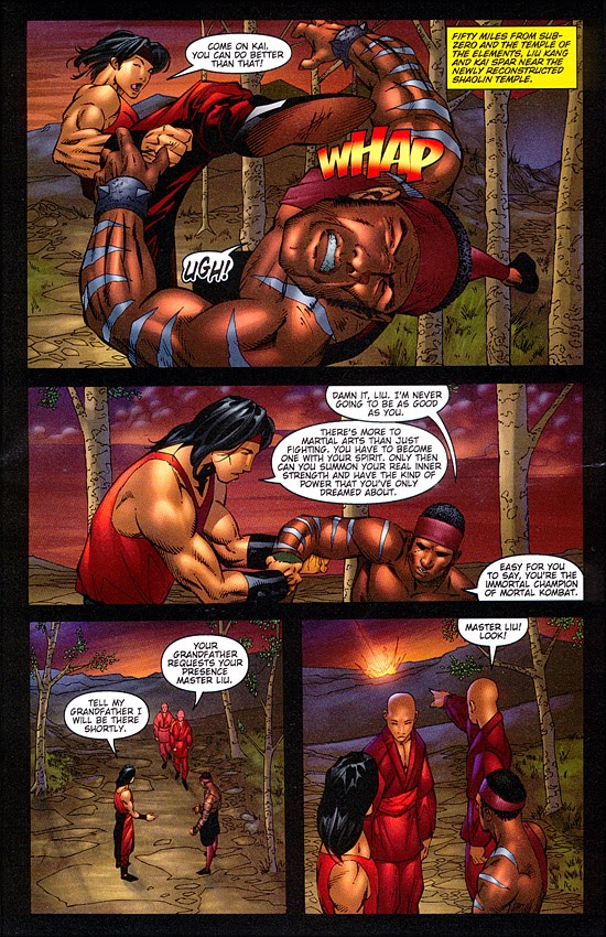 Read online Mortal Kombat 4 Limited Edition comic -  Issue # Full - 12