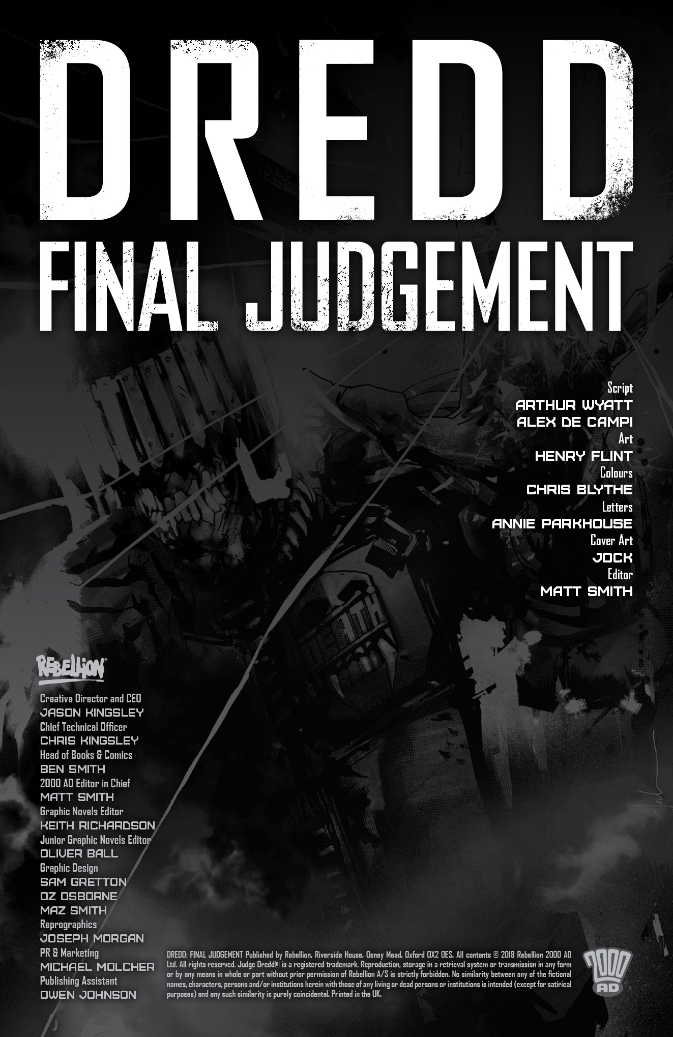 Read online Dredd: Final Judgement comic -  Issue #1 - 2
