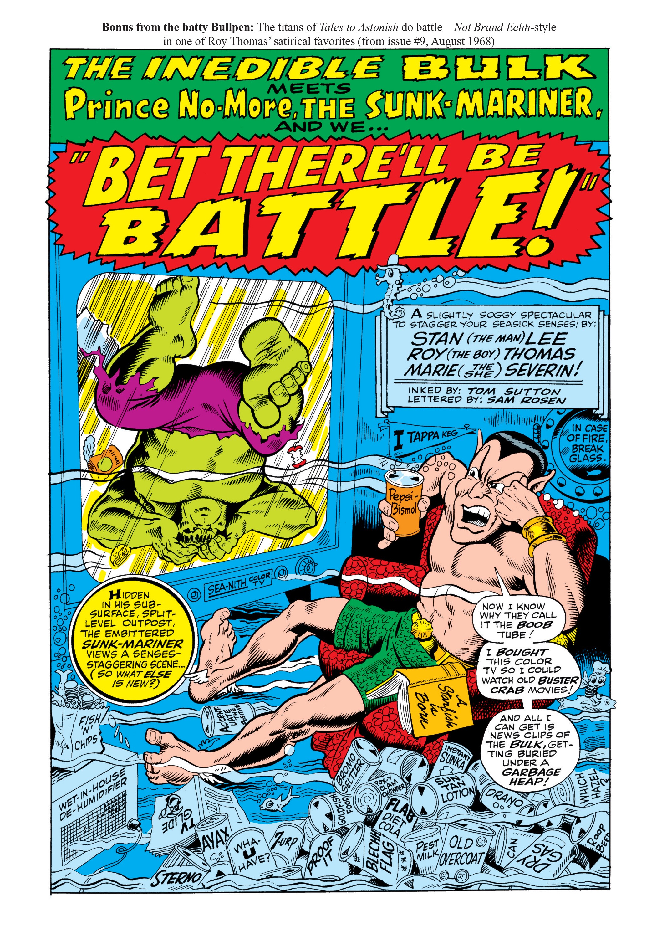 Read online Marvel Masterworks: The Sub-Mariner comic -  Issue # TPB 3 (Part 3) - 61