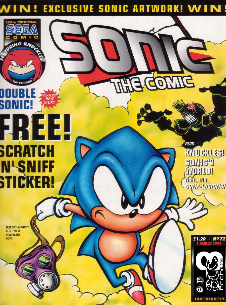 Read online Sonic the Comic comic -  Issue #72 - 1