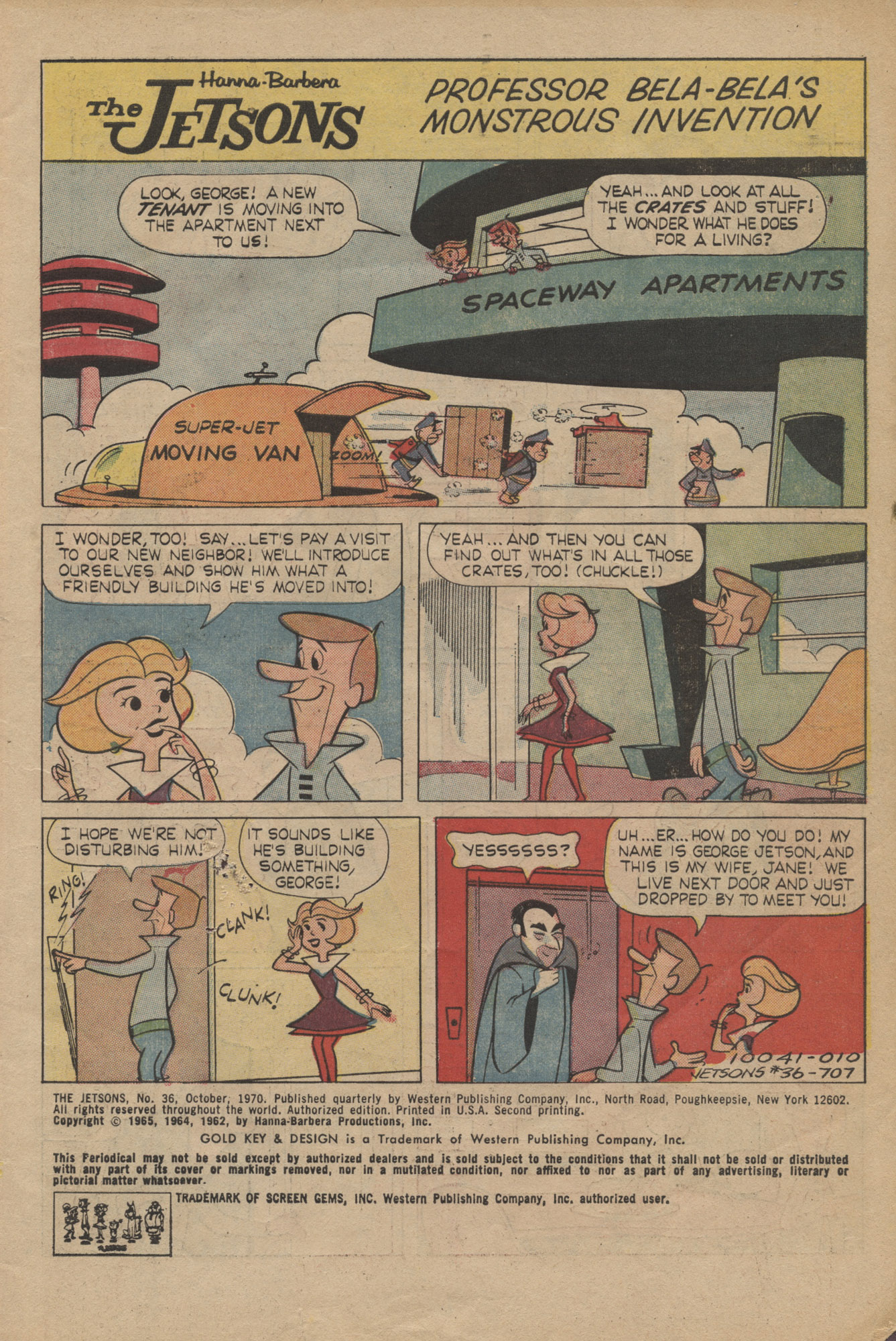 Read online The Jetsons (1963) comic -  Issue #36 - 3