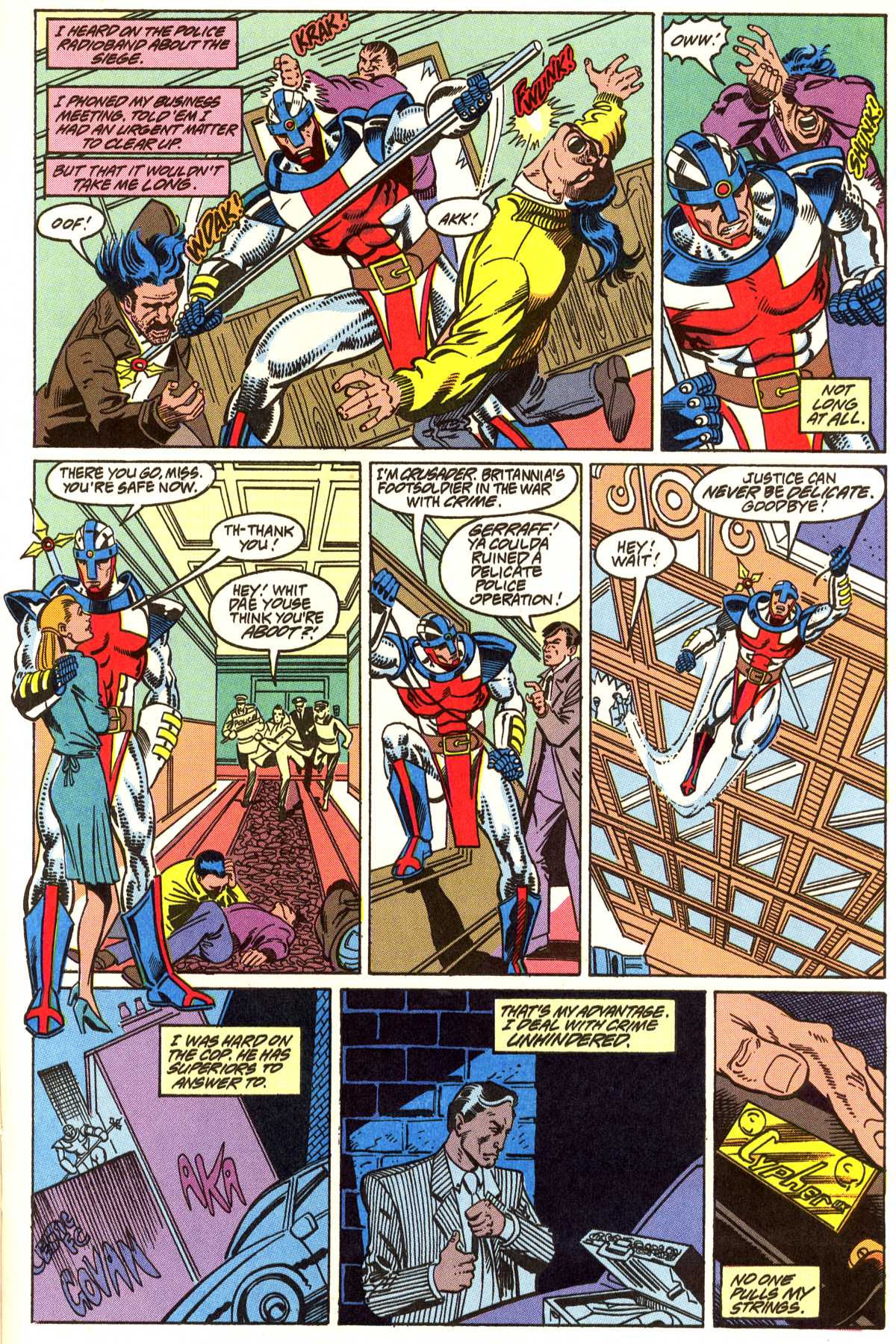 Read online Peter Cannon--Thunderbolt (1992) comic -  Issue #5 - 12
