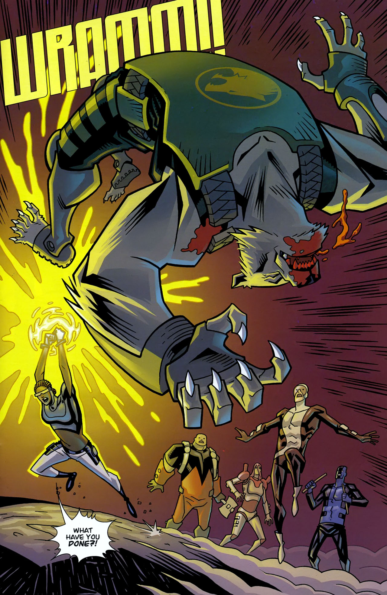 Read online The Astounding Wolf-Man comic -  Issue #7 - 3