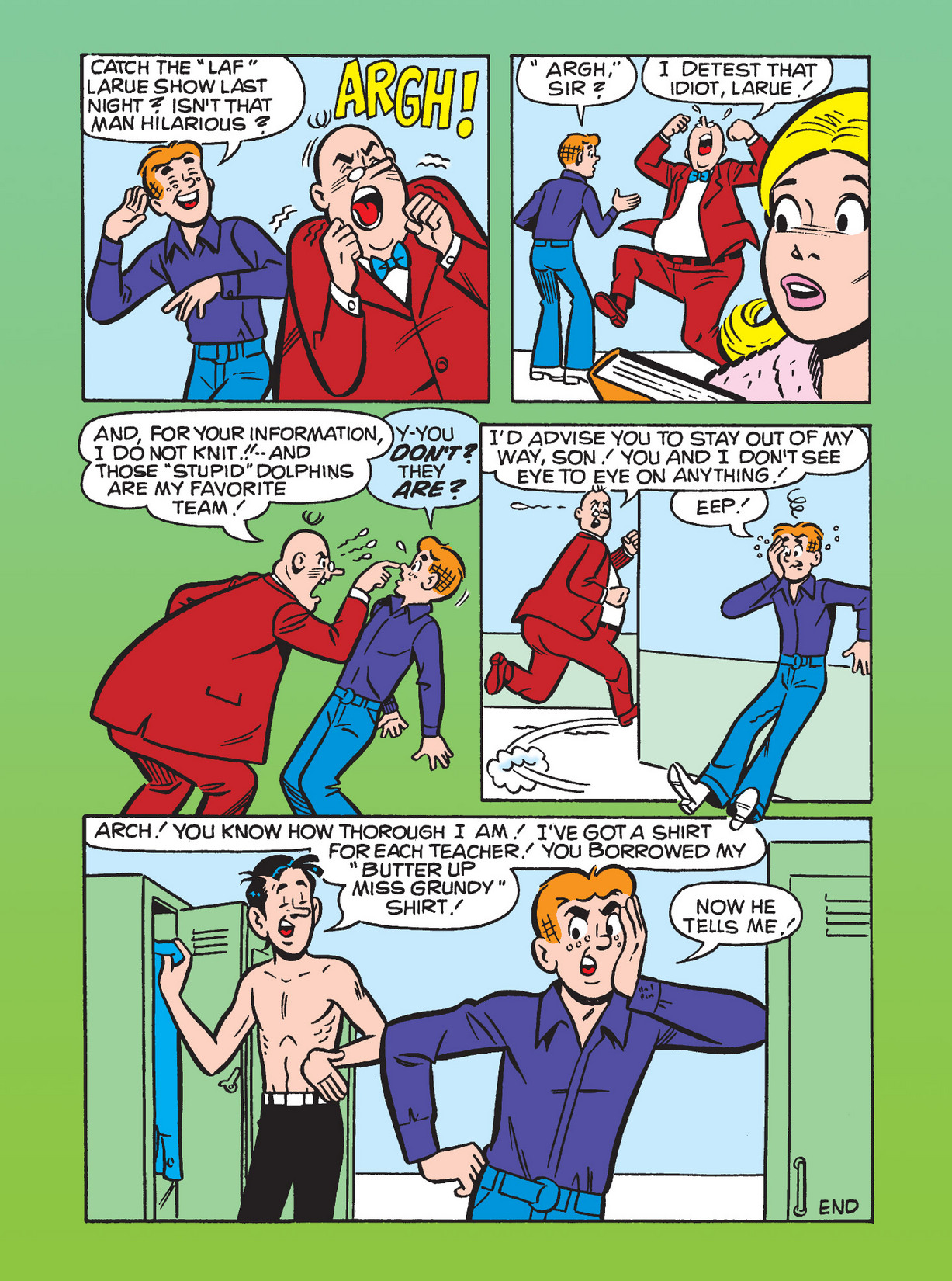 Read online Archie's Double Digest Magazine comic -  Issue #178 - 140