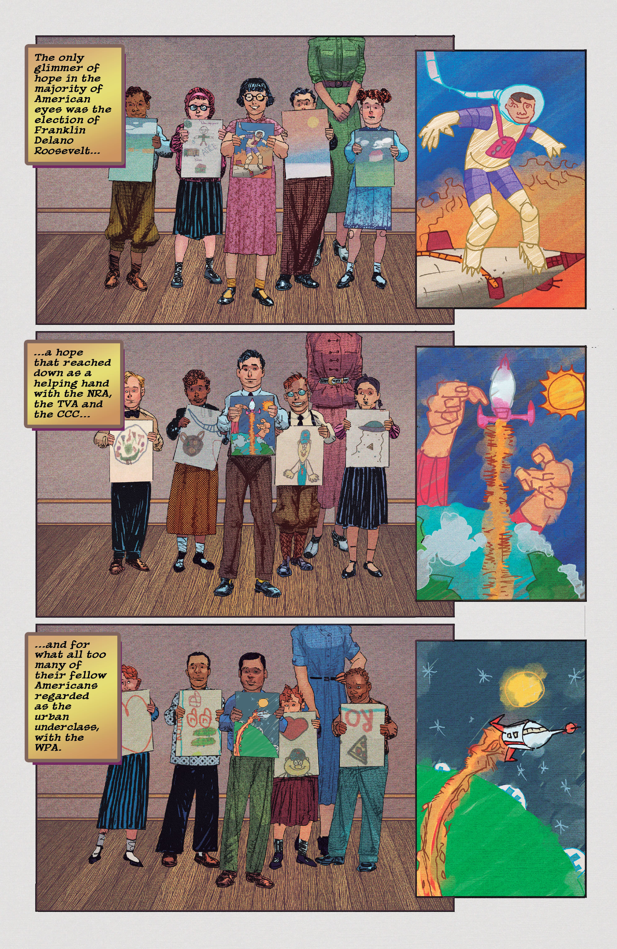 Read online Hey Kids! Comics! Vol. 3: Schlock of The New comic -  Issue #1 - 13