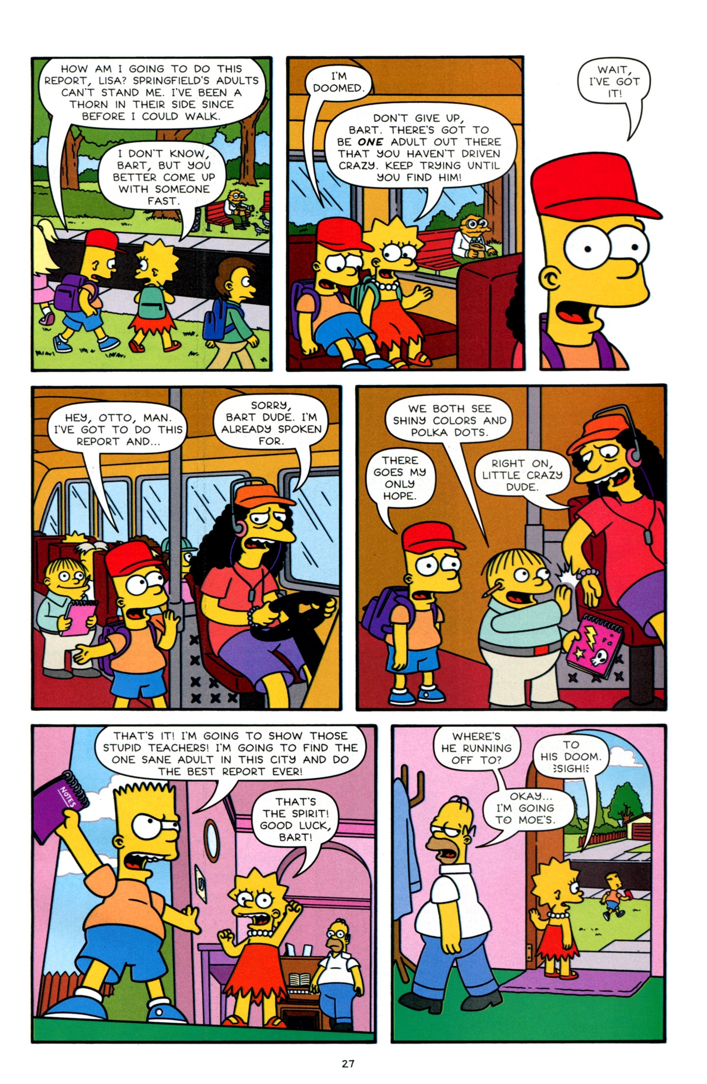 Read online Simpsons Comics Presents Bart Simpson comic -  Issue #63 - 28