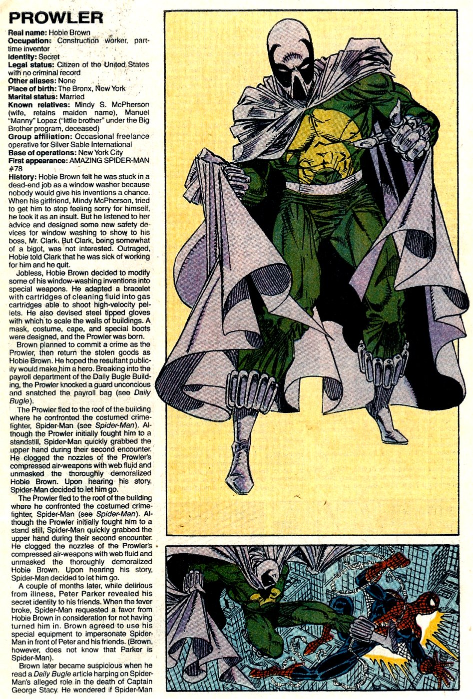 Read online The Official Handbook of the Marvel Universe: Update '89 comic -  Issue #6 - 3