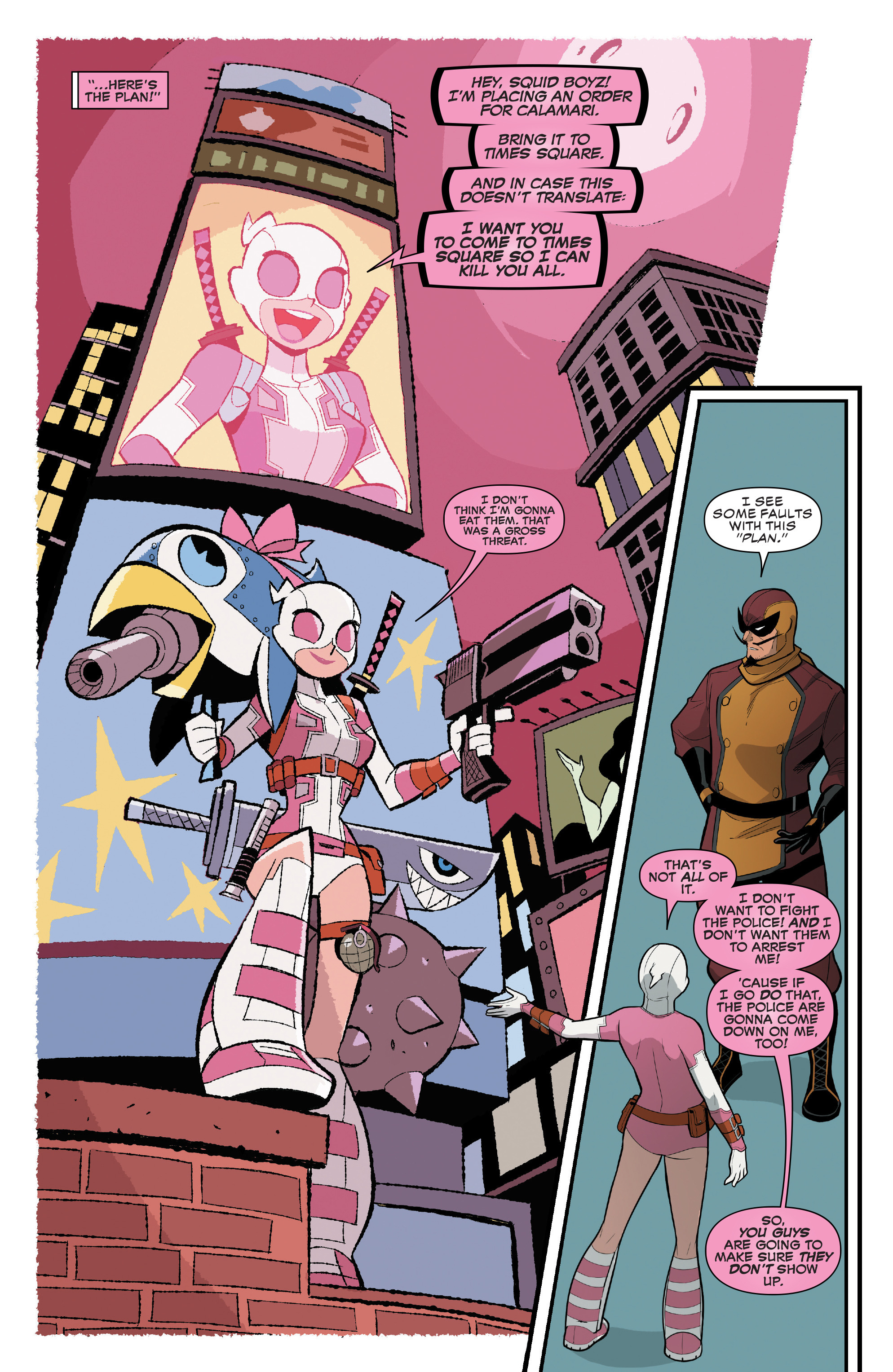 Read online The Unbelievable Gwenpool comic -  Issue #8 - 11