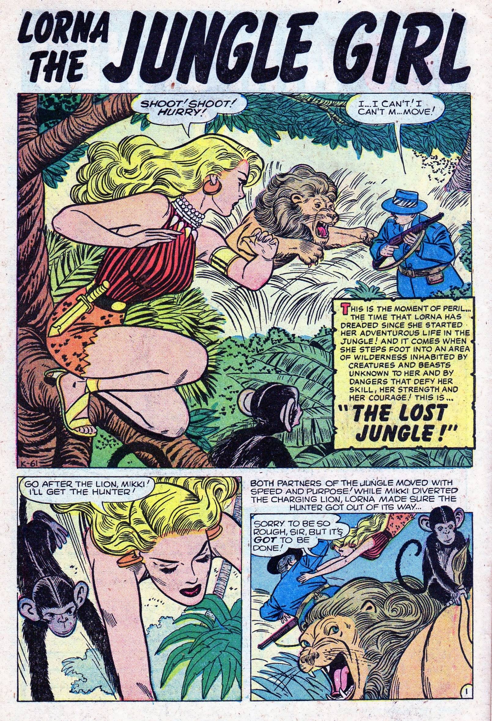 Read online Lorna, The Jungle Girl comic -  Issue #21 - 10