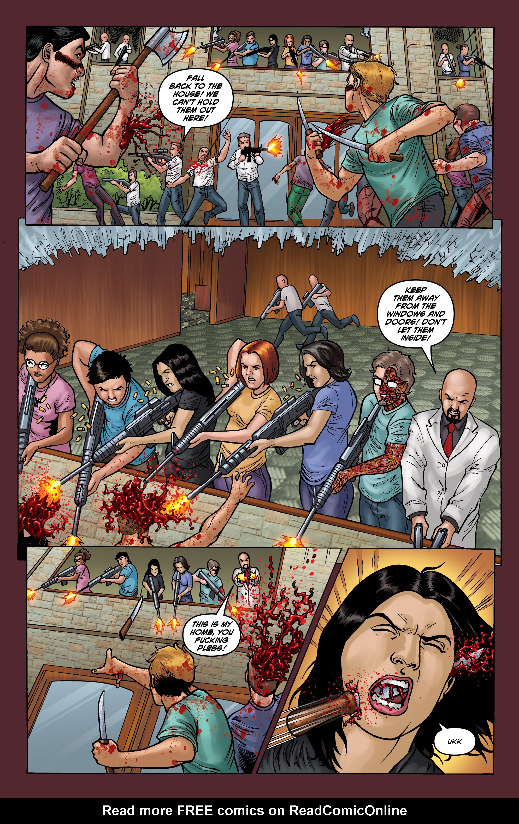 Read online Crossed: Badlands comic -  Issue #18 - 16