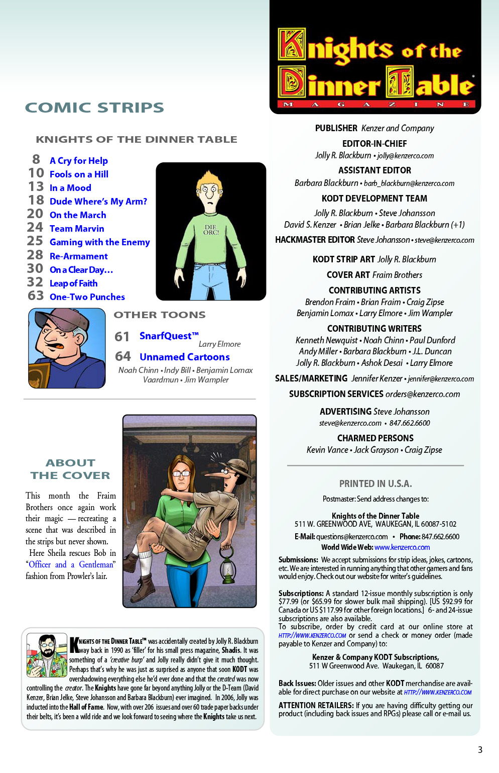 Read online Knights of the Dinner Table comic -  Issue #206 - 5