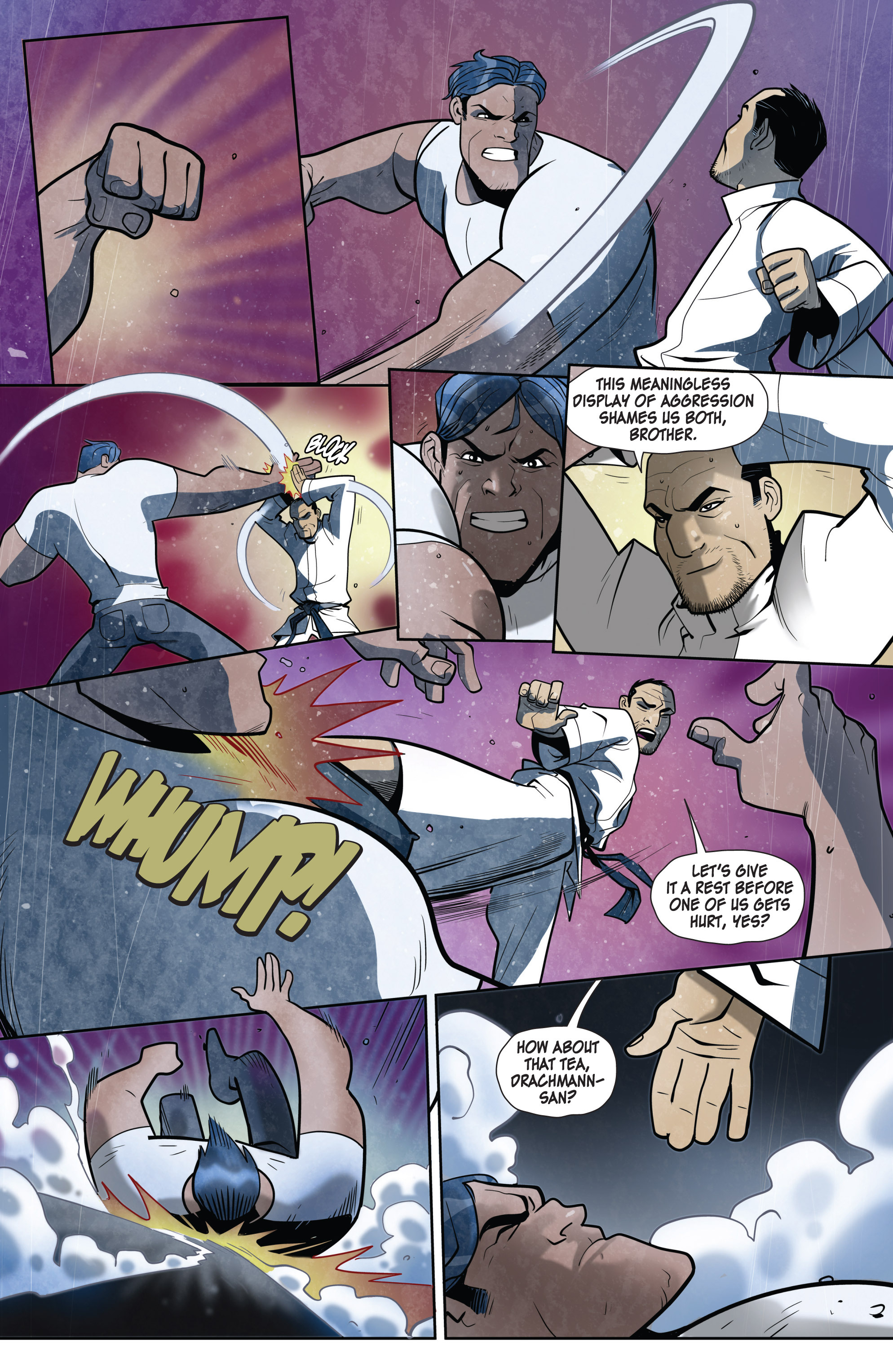 Read online Freelancers comic -  Issue #3 - 17