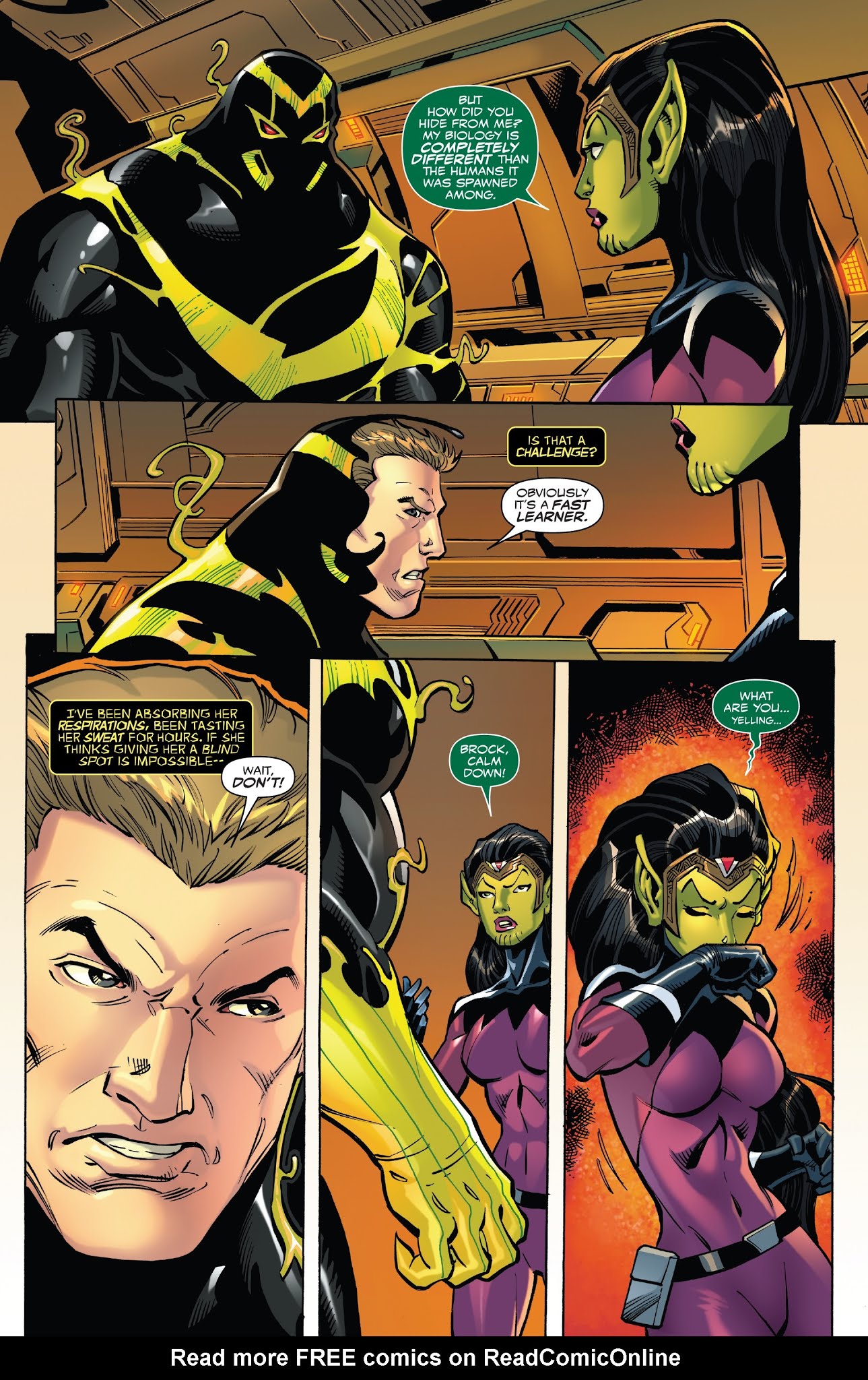 Read online Venom: First Host comic -  Issue #4 - 6