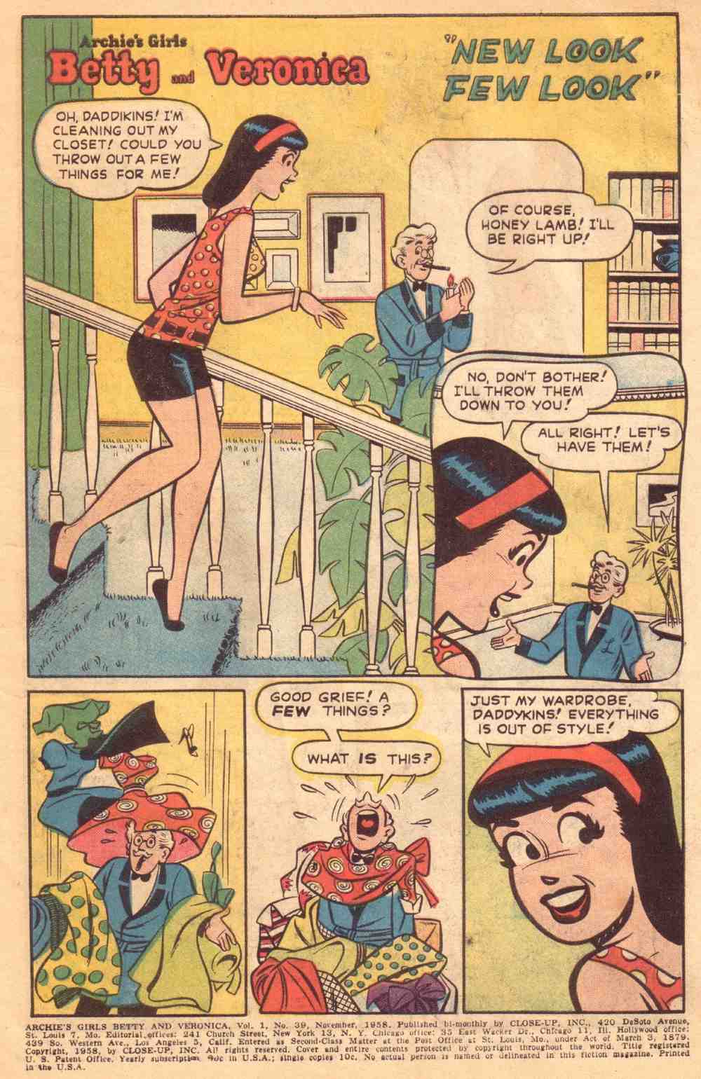 Read online Archie's Girls Betty and Veronica comic -  Issue #39 - 3