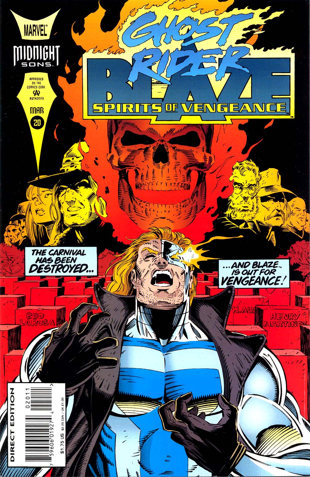 Read online Ghost Rider/Blaze: Spirits of Vengeance comic -  Issue #20 - 1