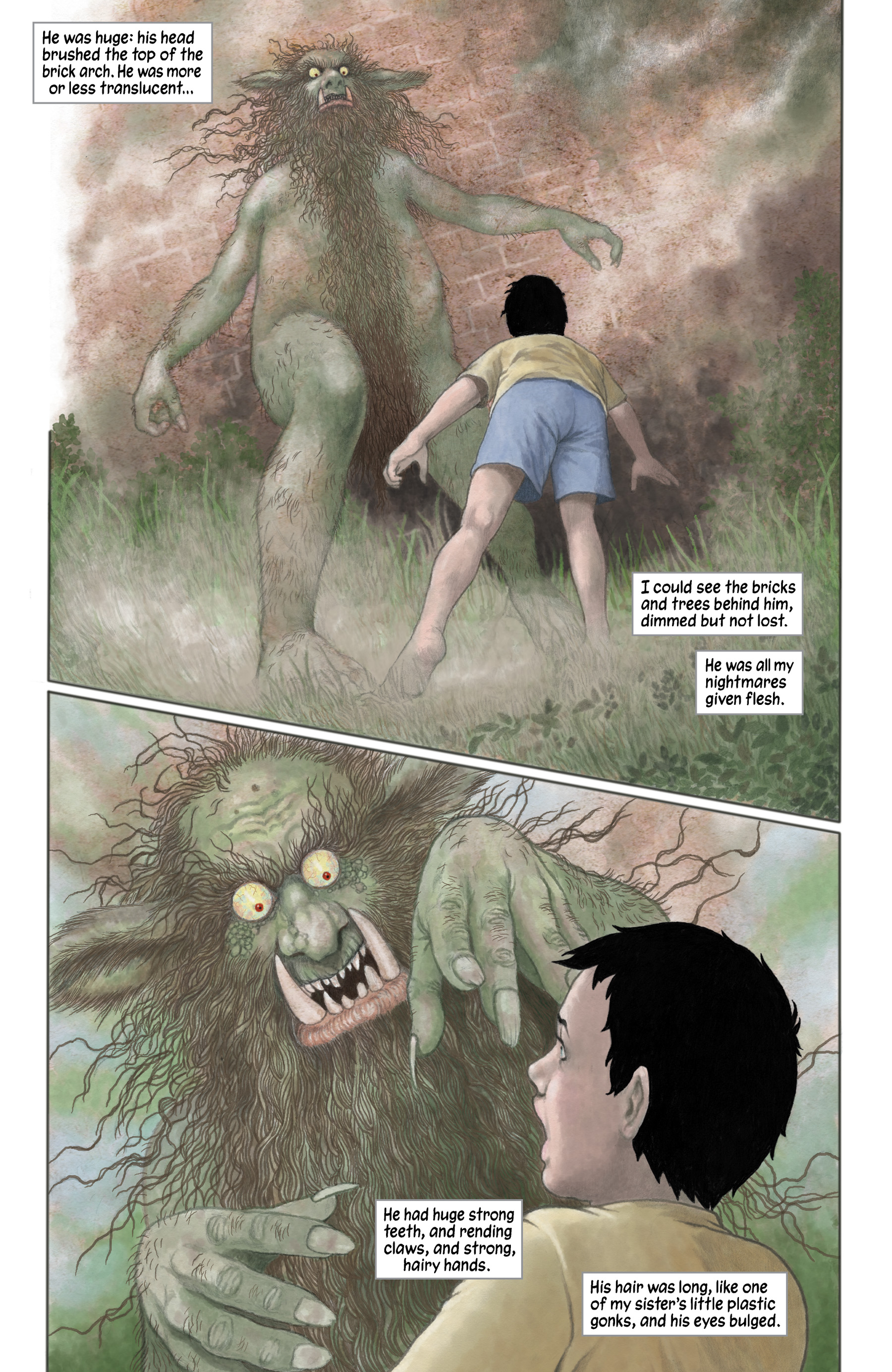 Read online Neil Gaiman's Troll Bridge comic -  Issue # TPB - 22