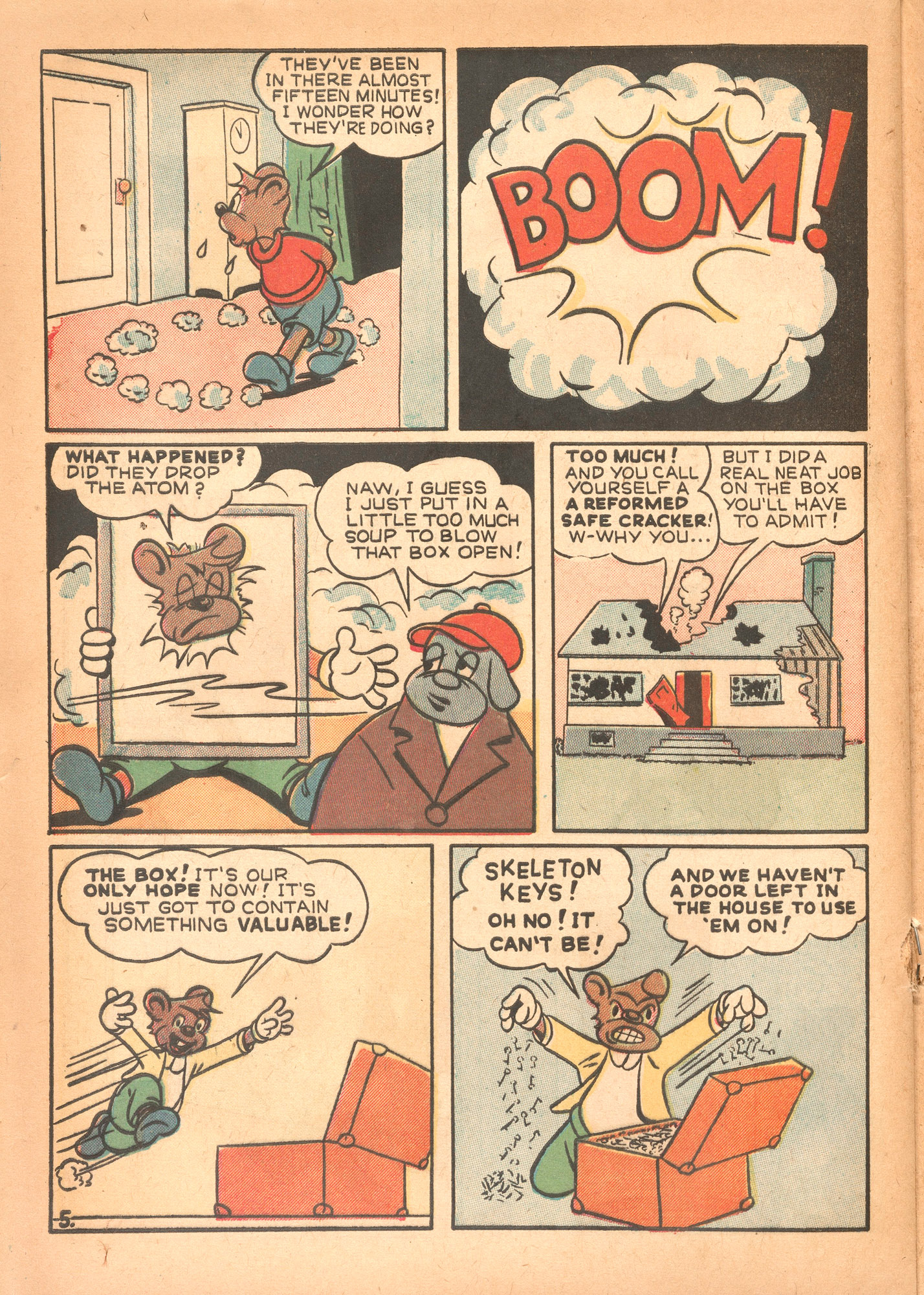 Read online Super Duck Comics comic -  Issue #37 - 40